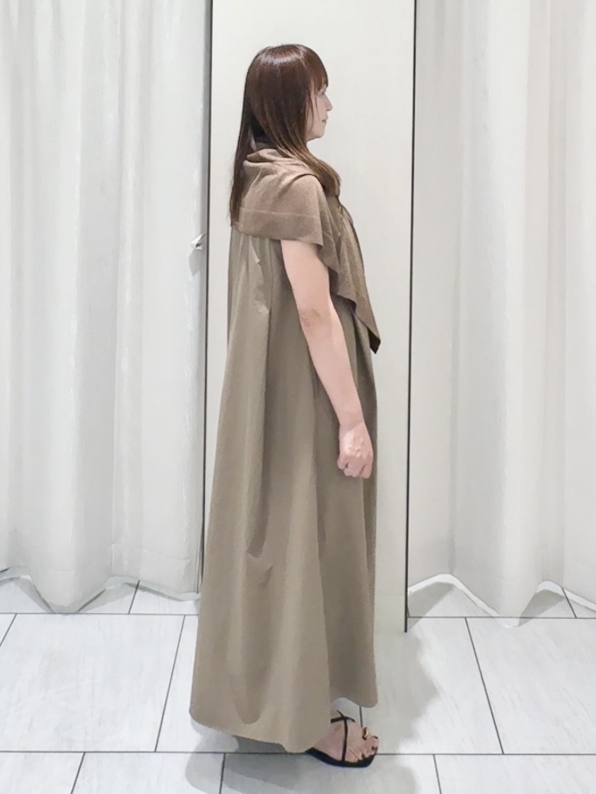 ʏᴜᴋɪᴋᴏさんの「UNTITLED｜【残暑も快適/接触冷感/UVカット/吸水速乾】Aラインロングワンピース」を使ったコーディネート