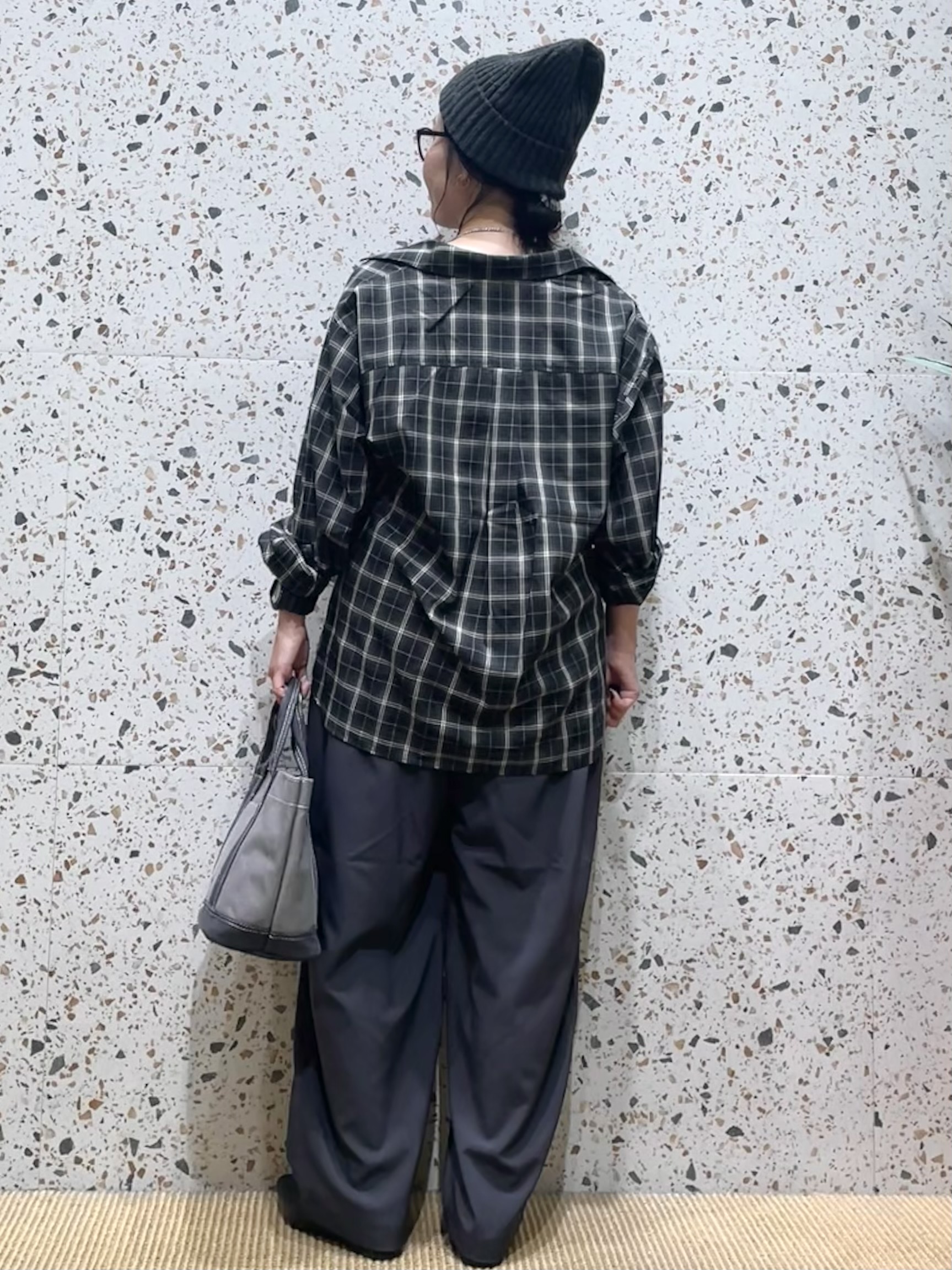 シゲリさんの「OPAQUE.CLIP｜チェック柄シャツ【洗濯機OK】」を使ったコーディネート