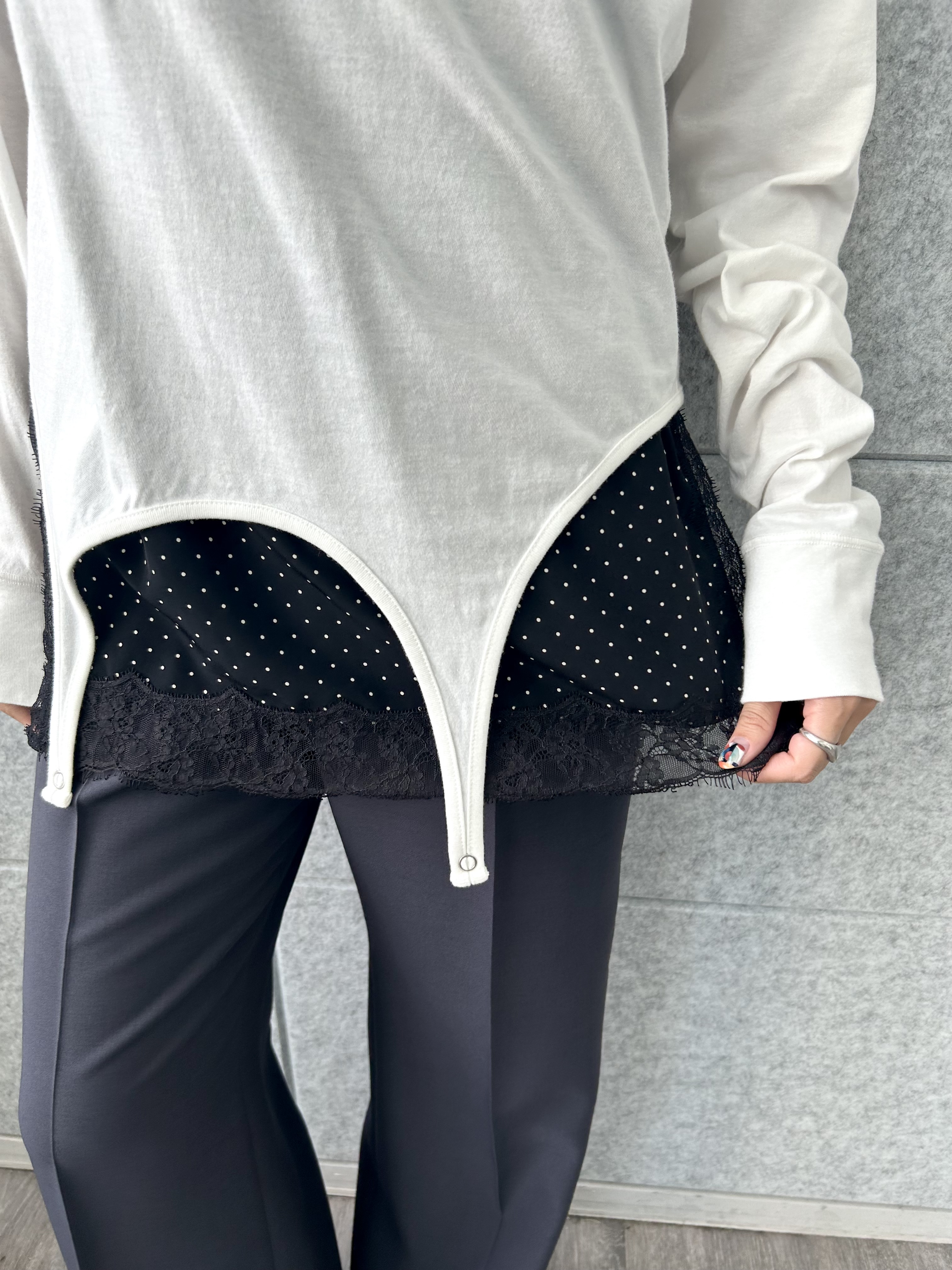 honoka Aさんの「CODE A｜【Re】easy flip tee」を使ったコーディネート