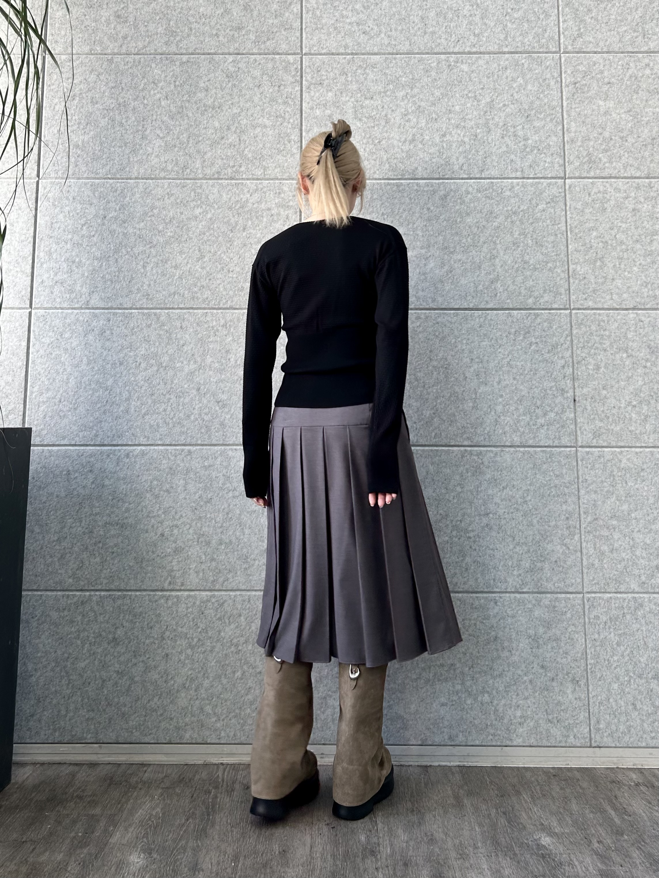 honoka Aさんの「CODE A｜intimate wrap knit top」を使ったコーディネート