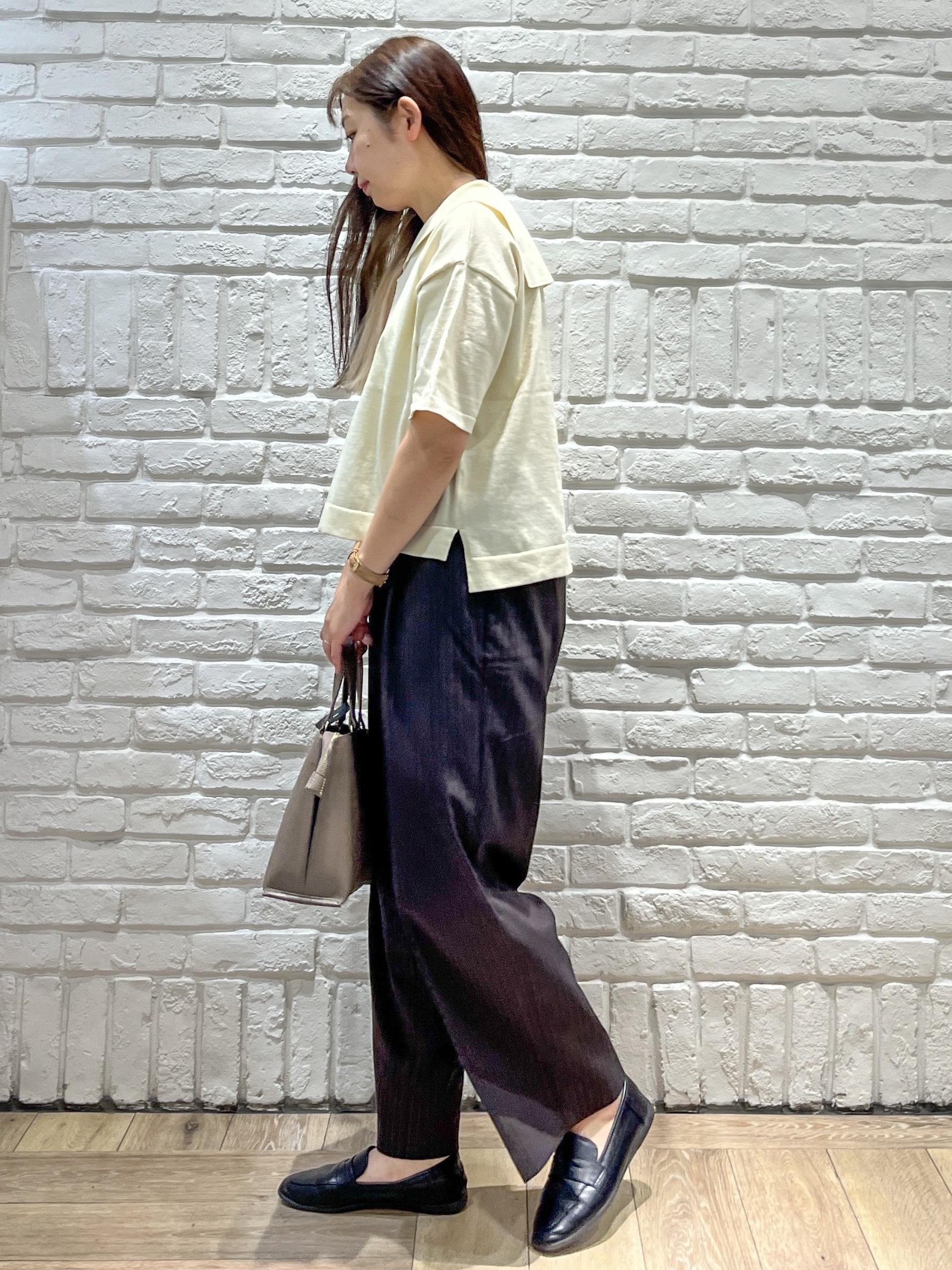 erinaさんの「index｜【UV／遮熱性】セーラーニット《洗濯機OK》」を使ったコーディネート