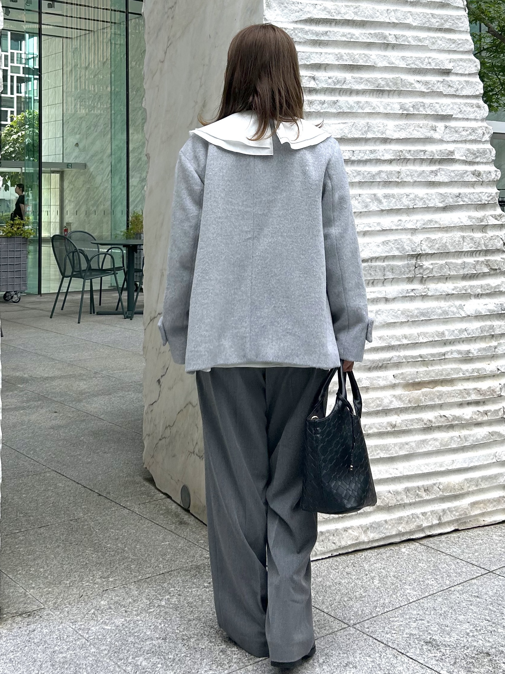 madokaさんの「OPAQUE.CLIP｜セーラーカラーシャツブラウス【洗える】」を使ったコーディネート
