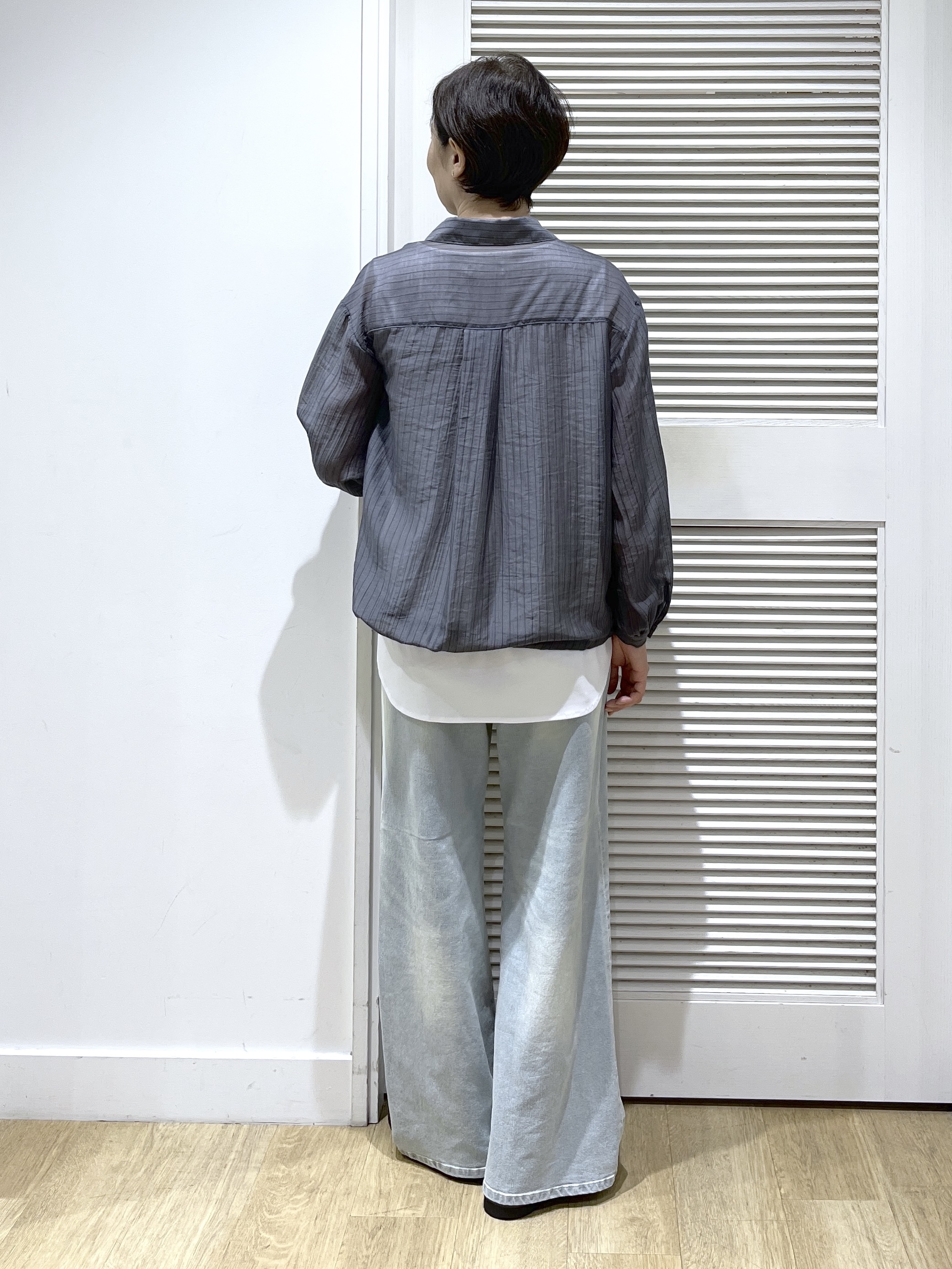 Miyazakiさんの「Dessin｜【洗える】ジョーゼットノースリーブ」を使ったコーディネート