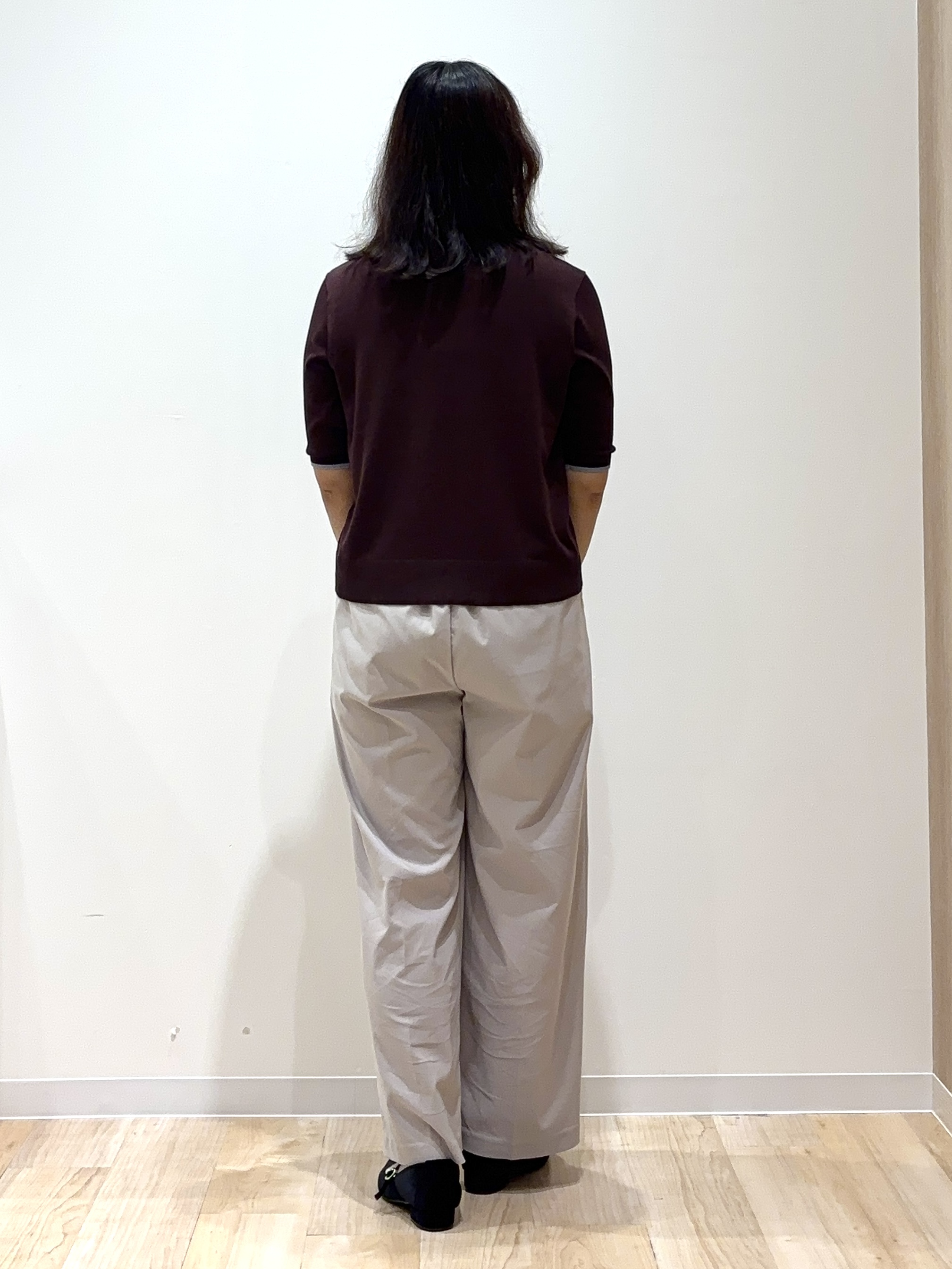 miraiさんの「grove｜レイヤード風ハーフスリーブカーディガン」を使ったコーディネート