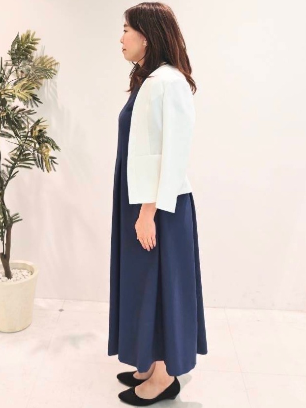 Miさんの「COUP DE CHANCE｜【手洗い可／日本製／UVケア】リネンライク カラーレスジャケット」を使ったコーディネート