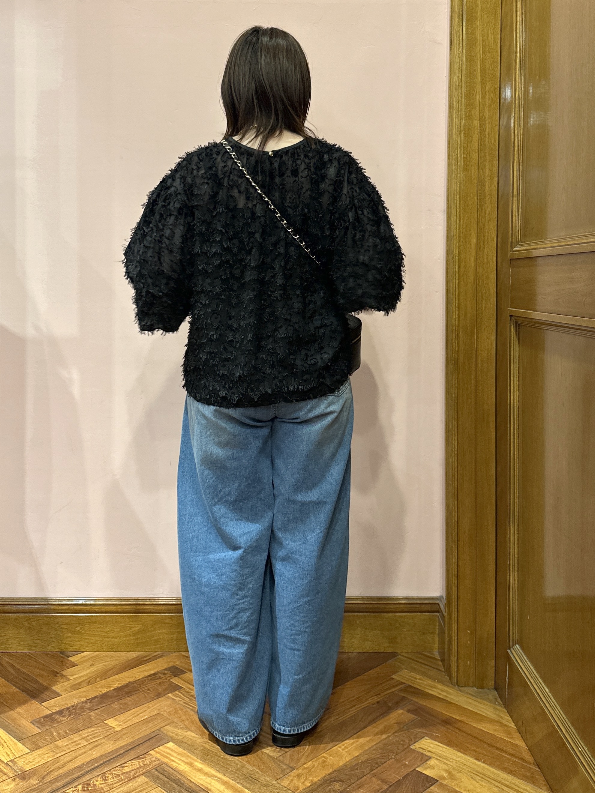 komatsuさんの「DRESSTERIOR｜【着映え】ジャガードボリュームブラウス」を使ったコーディネート