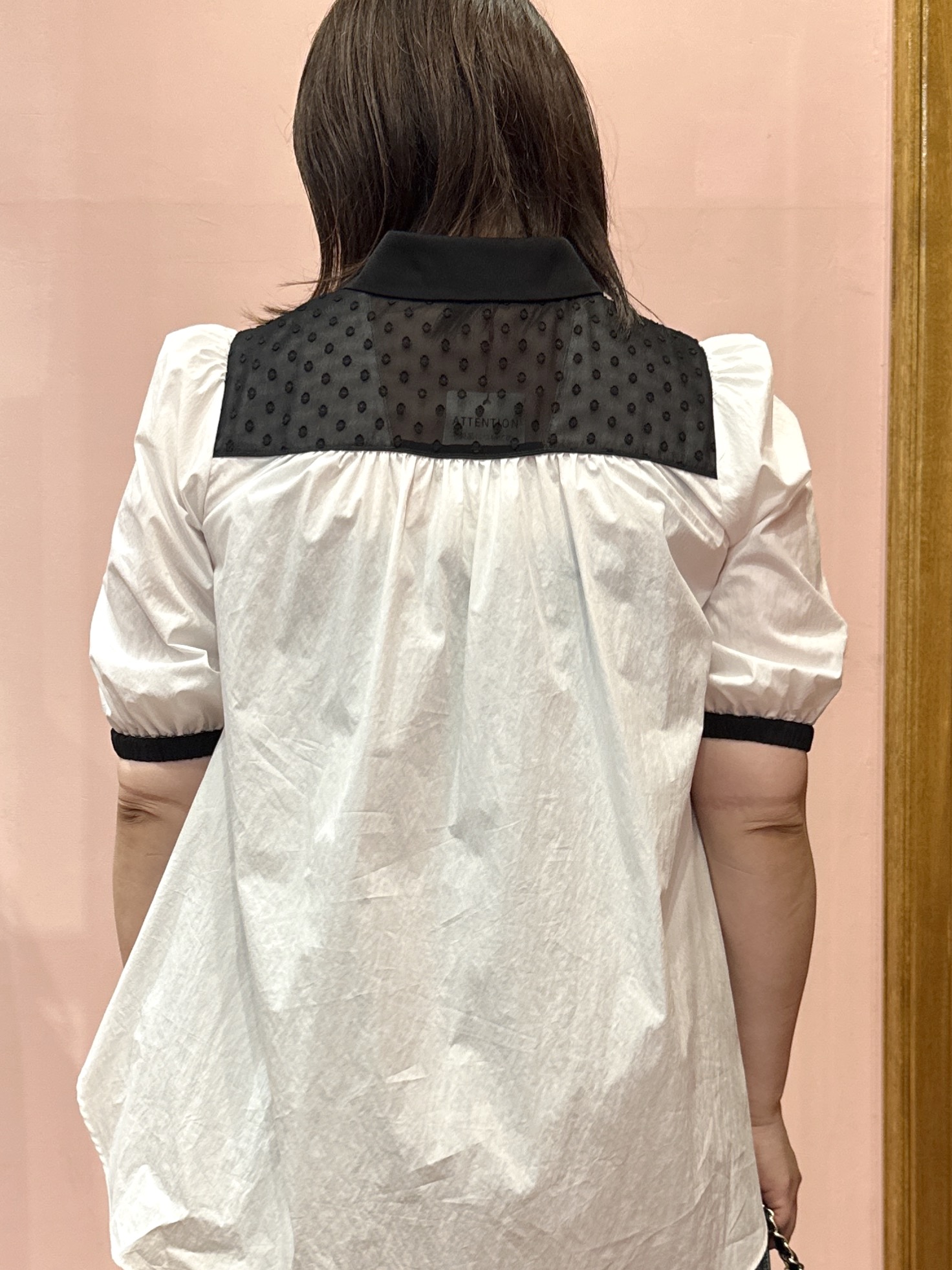 komatsuさんの「DRESSTERIOR｜【着映え】パフスリーブ ブザムブラウス」を使ったコーディネート
