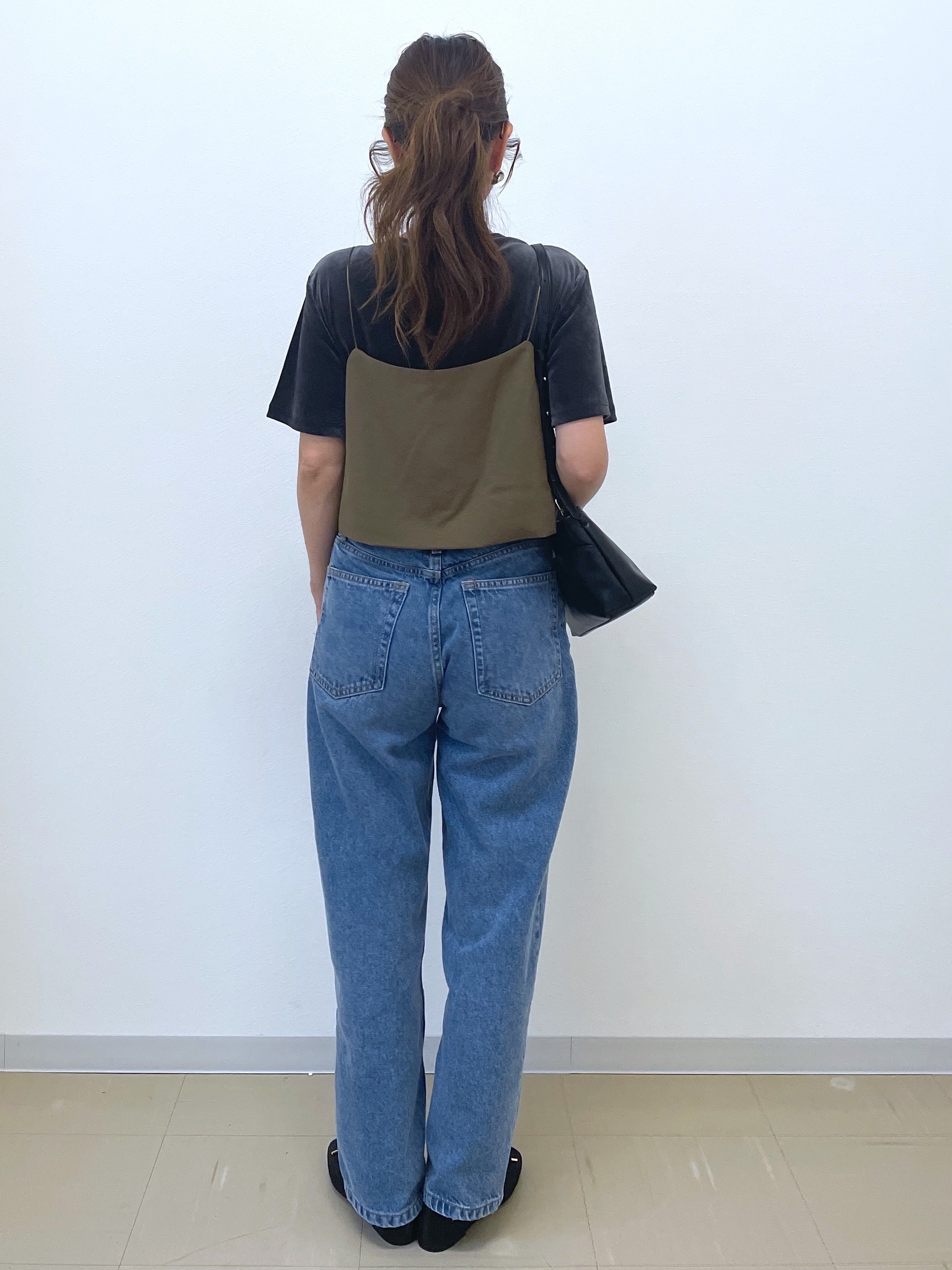 Akiさんの「OPAQUE.CLIP｜フロッキーチュールカットソー【洗濯機OK】」を使ったコーディネート