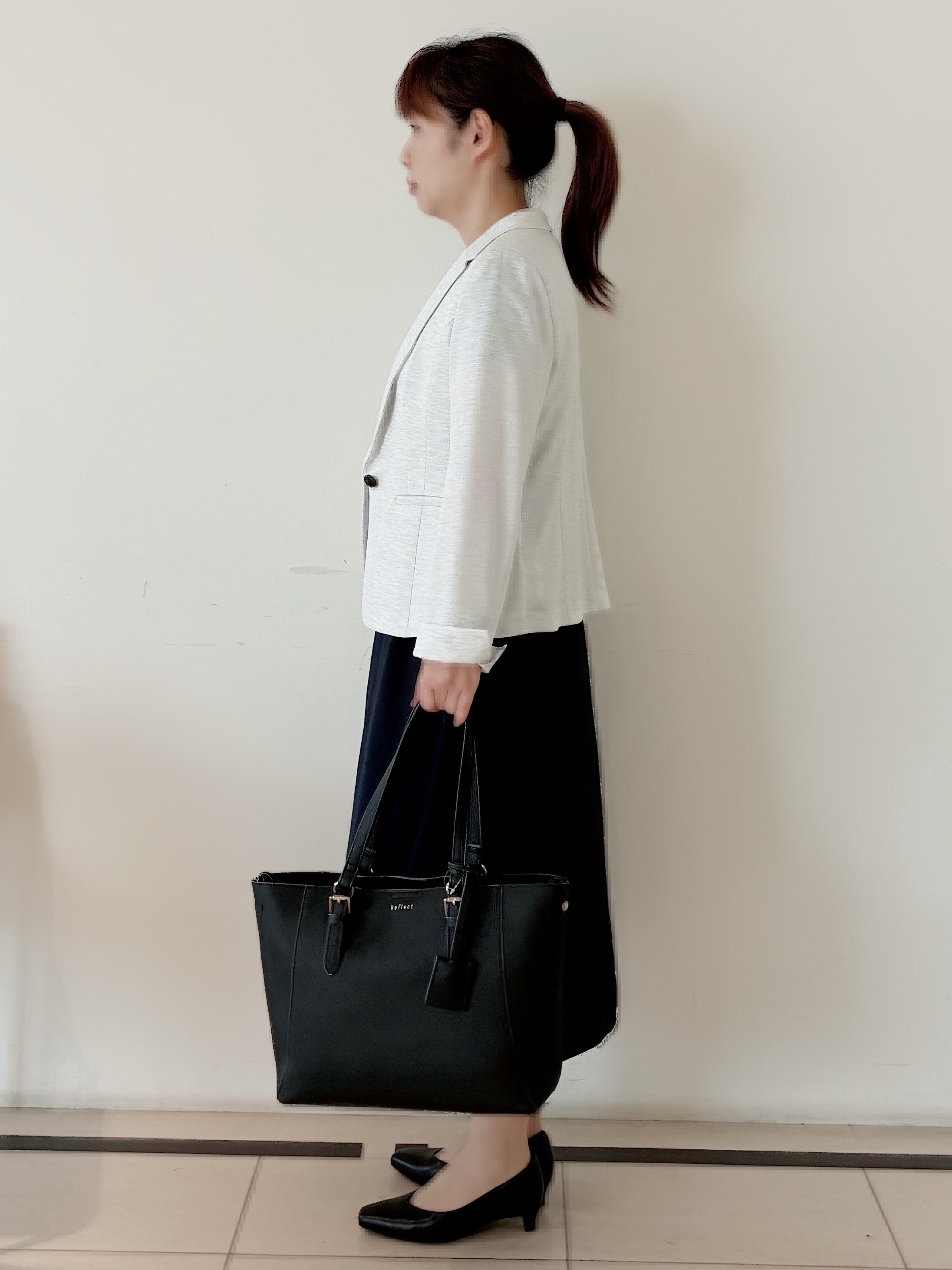 ひーさんの「Reflect｜【SS-4Lサイズ／UVカット／接触冷感】匠ジャケット／ベーシックテーラード」を使ったコーディネート