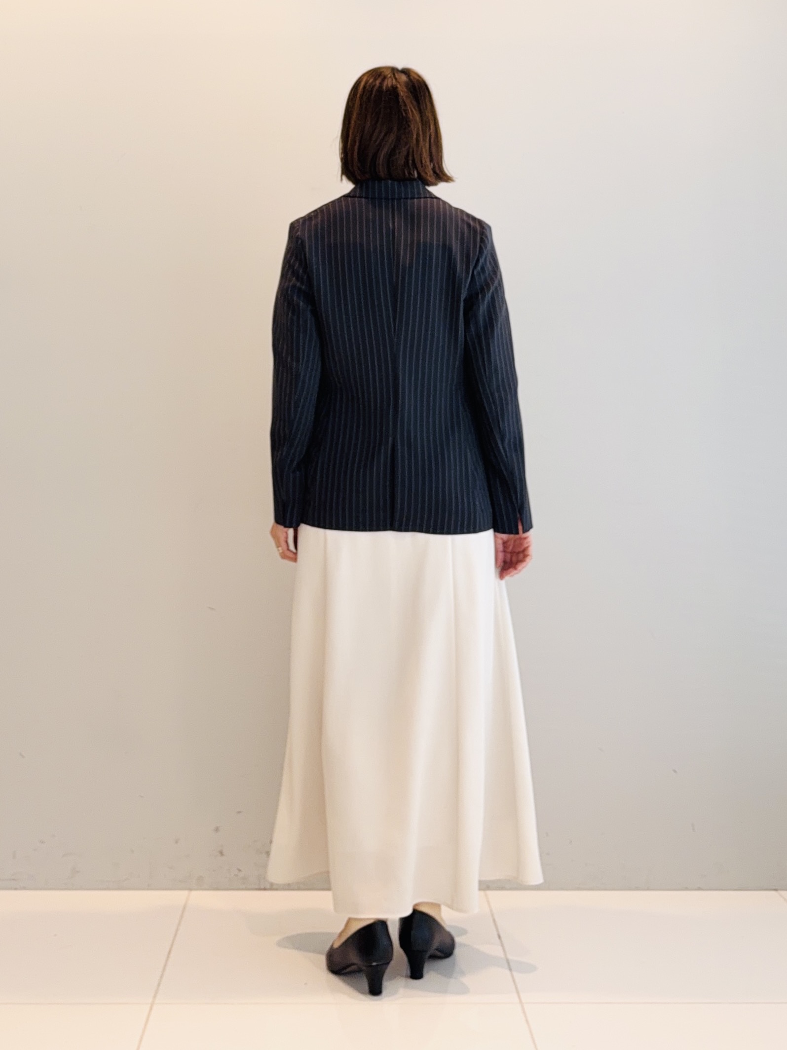 murayamaさんの「INDIVI｜【接触冷感/UVケア/夏羽織り/着る日傘】ケープ風ブラウス」を使ったコーディネート