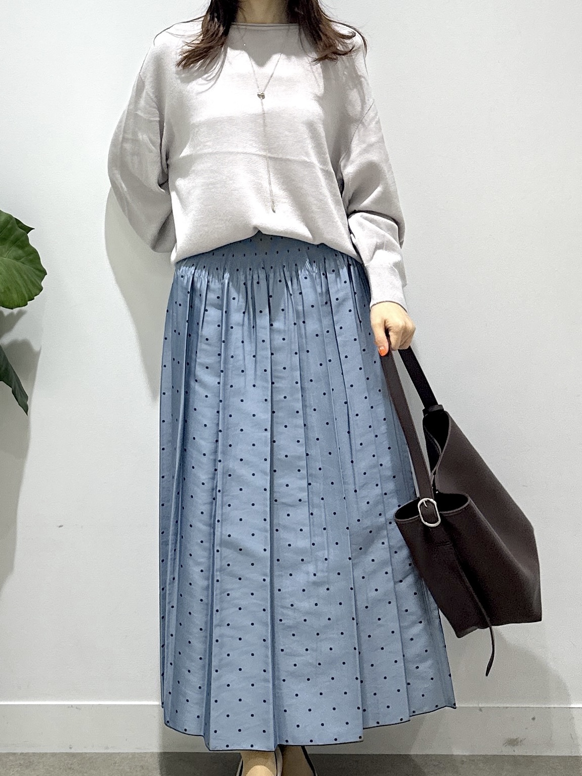 Miwaさんの「UNTITLED｜【ステンレス】チェーンラリエット」を使ったコーディネート