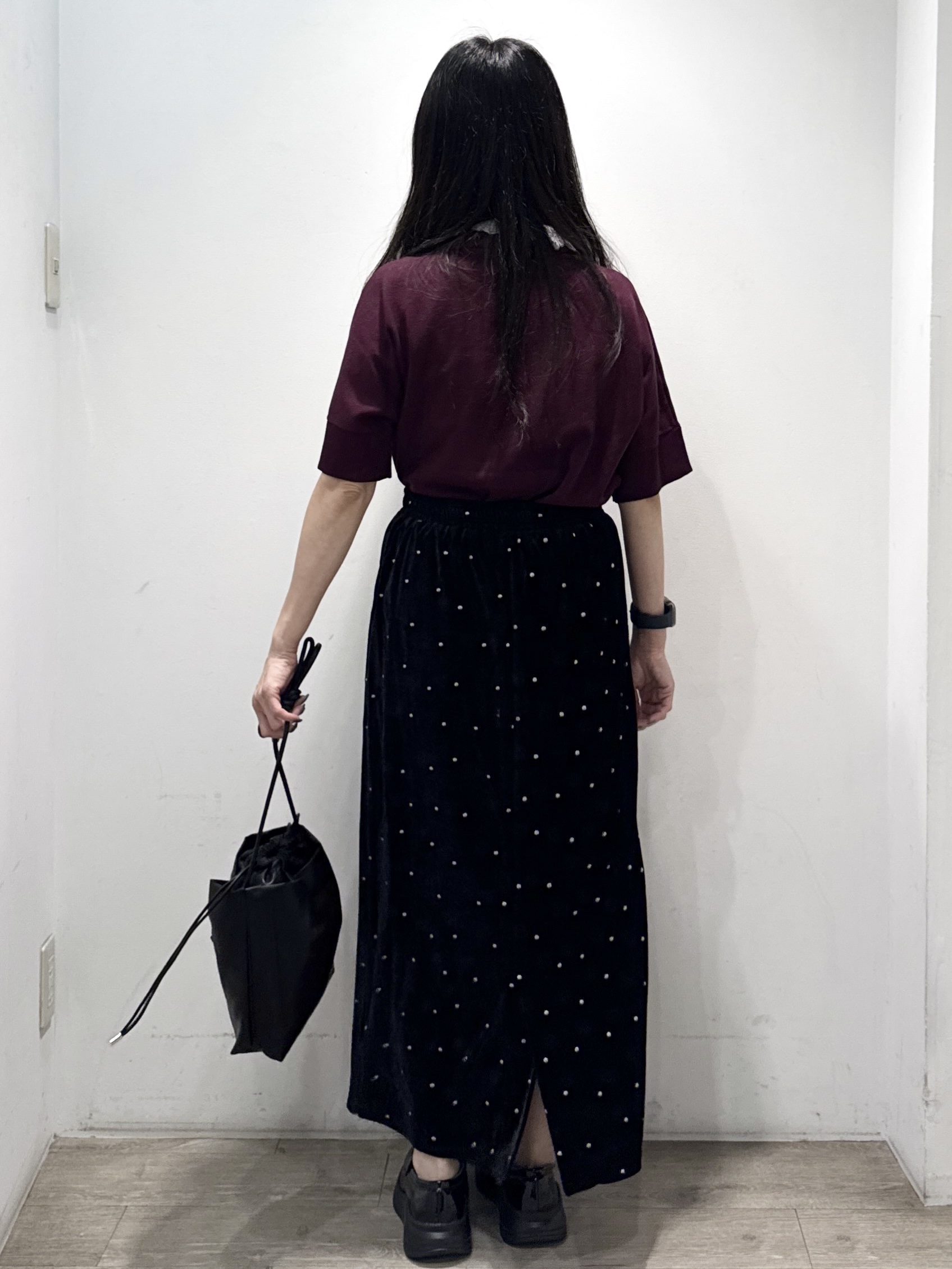 yuicciさんの「OPAQUE.CLIP｜2WAY衿ドッキングニット《洗濯機OK》」を使ったコーディネート