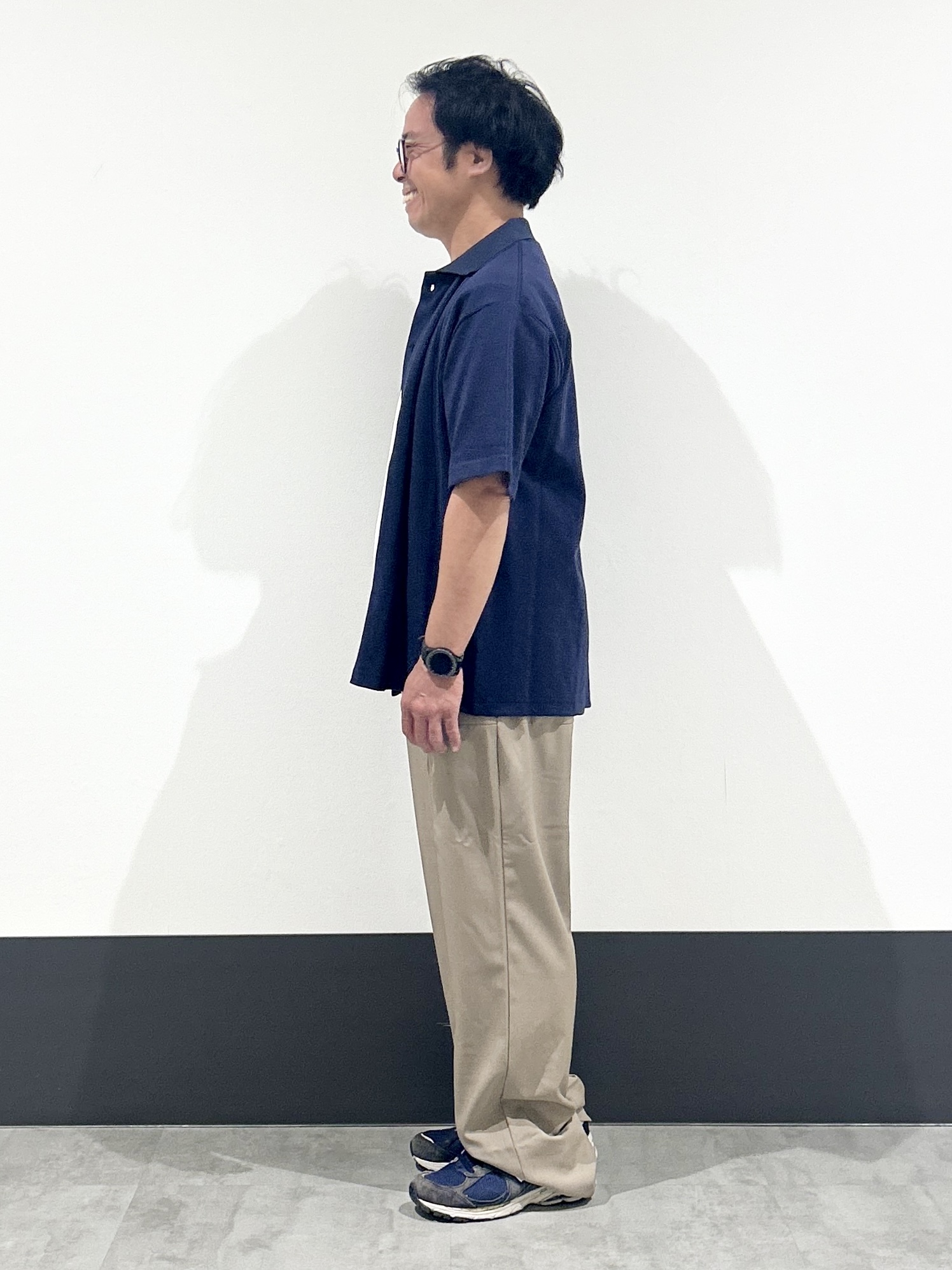 KENJI Iさんの「THE SHOP TK｜【半袖シャツ＋インナー セットアイテム】カノコ半袖シャツ＆半袖Tシャツ」を使ったコーディネート