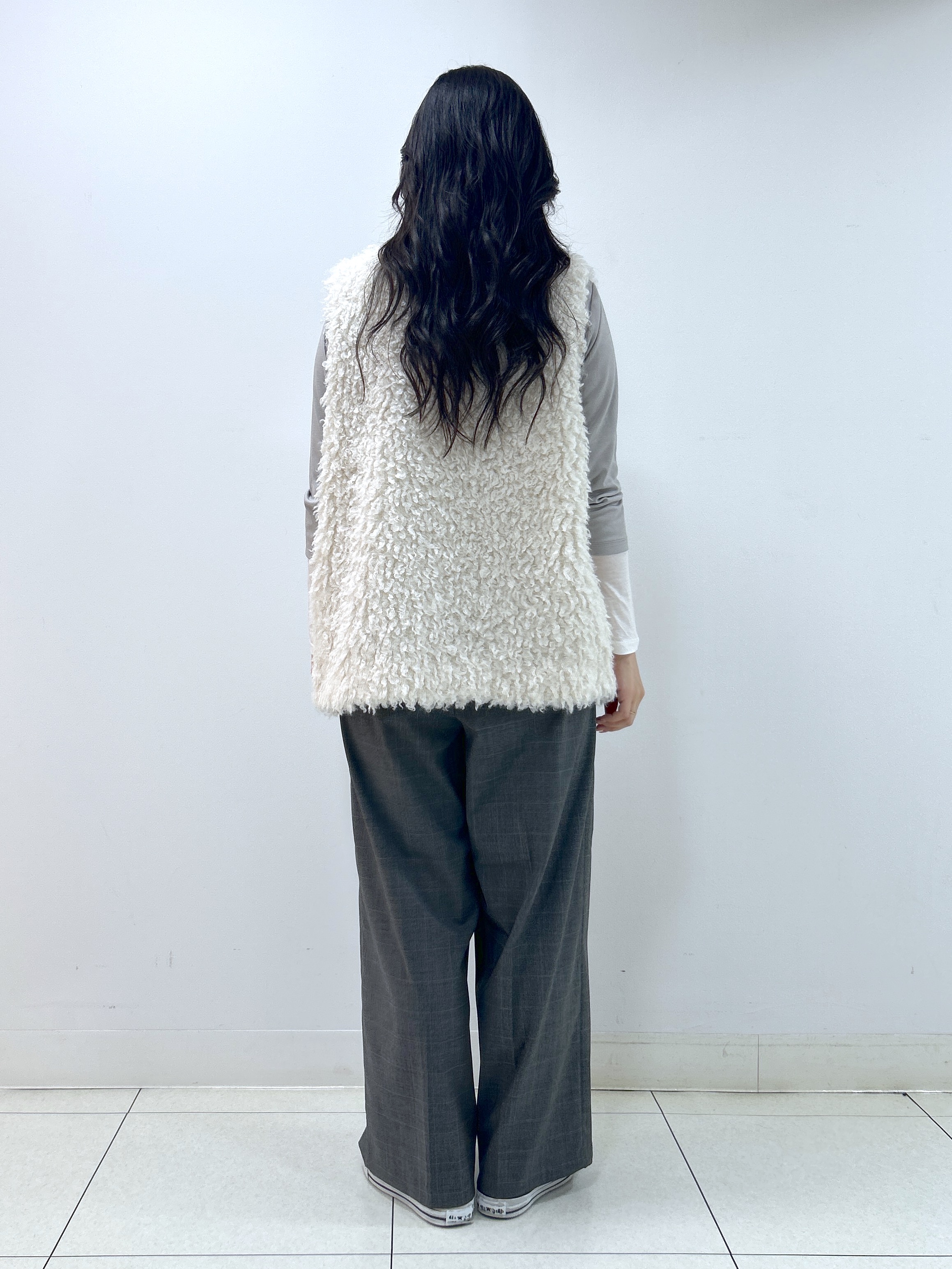 Kaiさんの「Dessin｜【調温機能】シアーリブプルオーバー」を使ったコーディネート