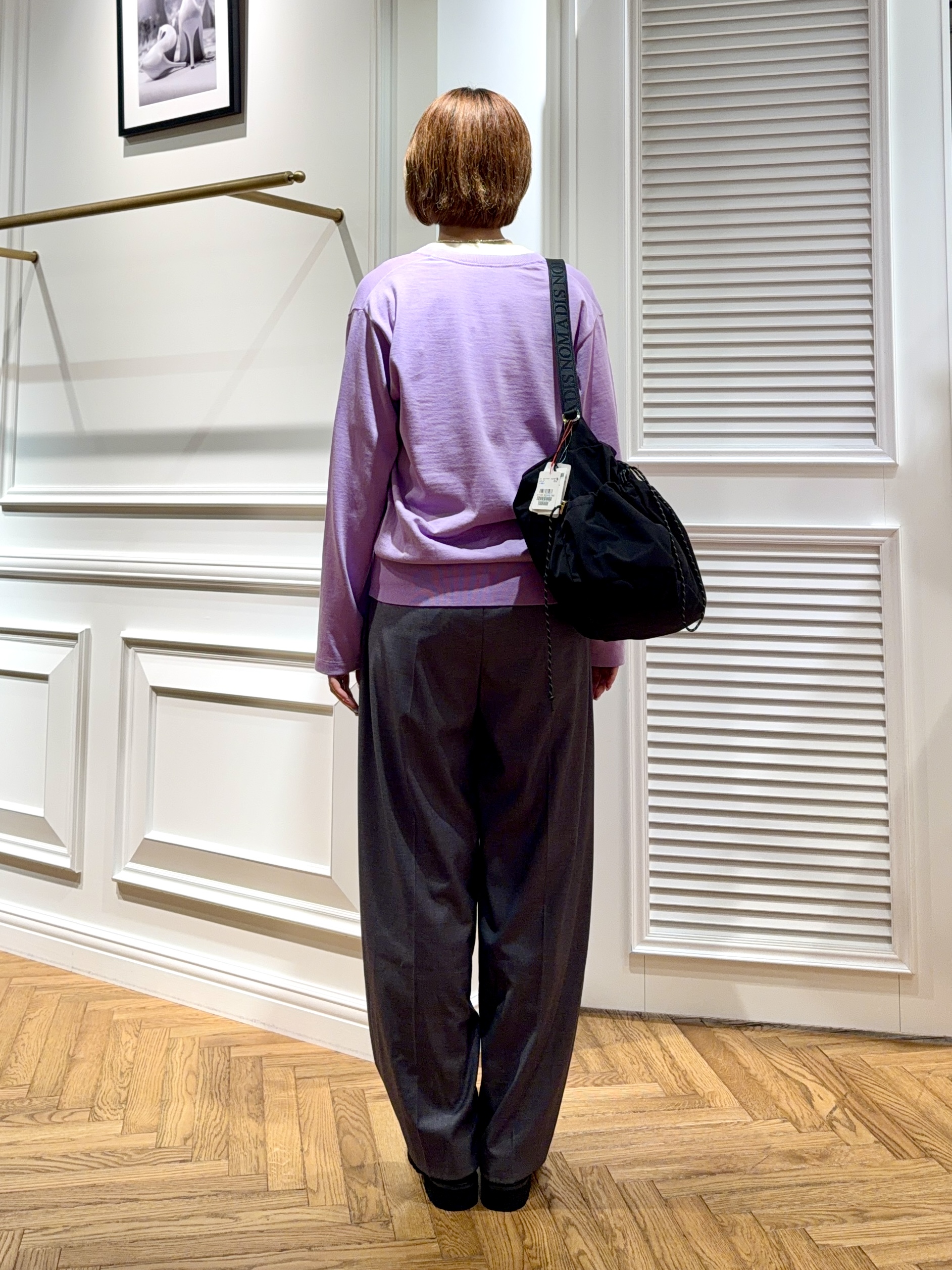 renaさんの「DRESSTERIOR｜◆BATONER（バトナー）BLOWSING Vネック　ロングスリーブ」を使ったコーディネート