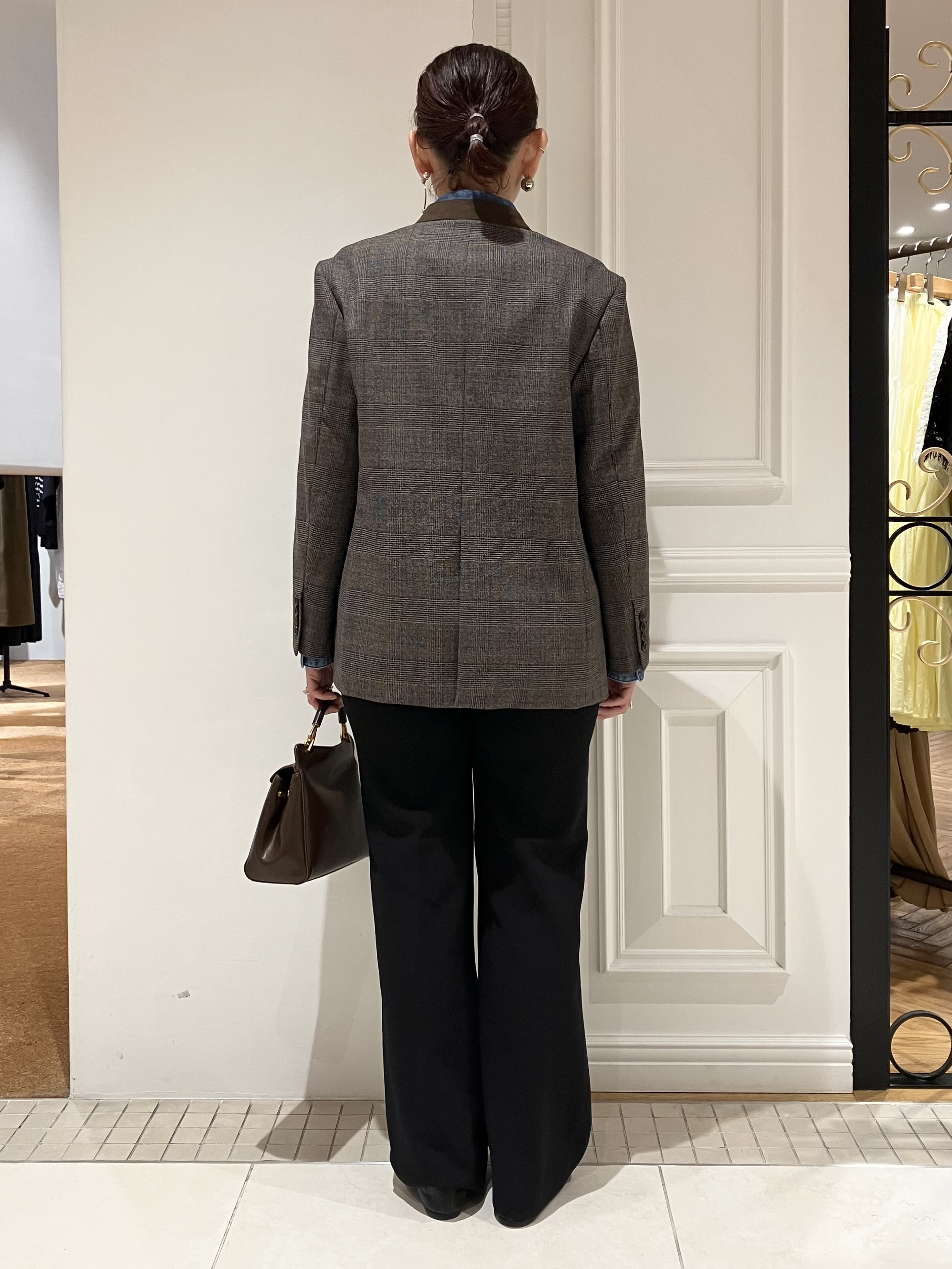 TAJIさんの「DRESSTERIOR｜【取り外し可能】2WAYデニムボウタイシャツ」を使ったコーディネート