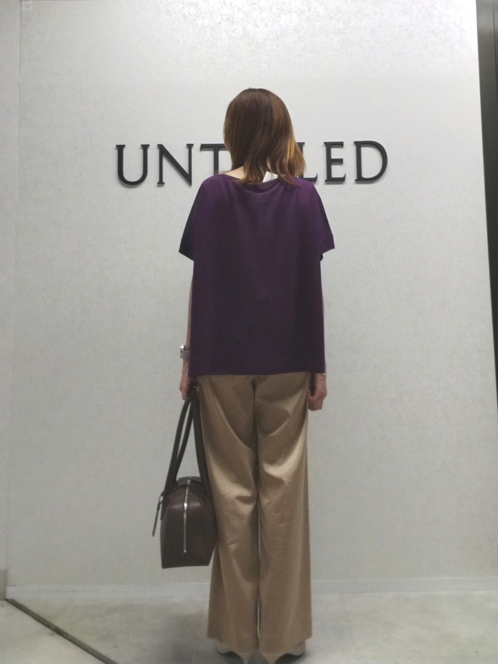 もりさんの「UNTITLED｜【アンサンブル可/秋羽織り/シアー】前後2WAYカーディガン」を使ったコーディネート