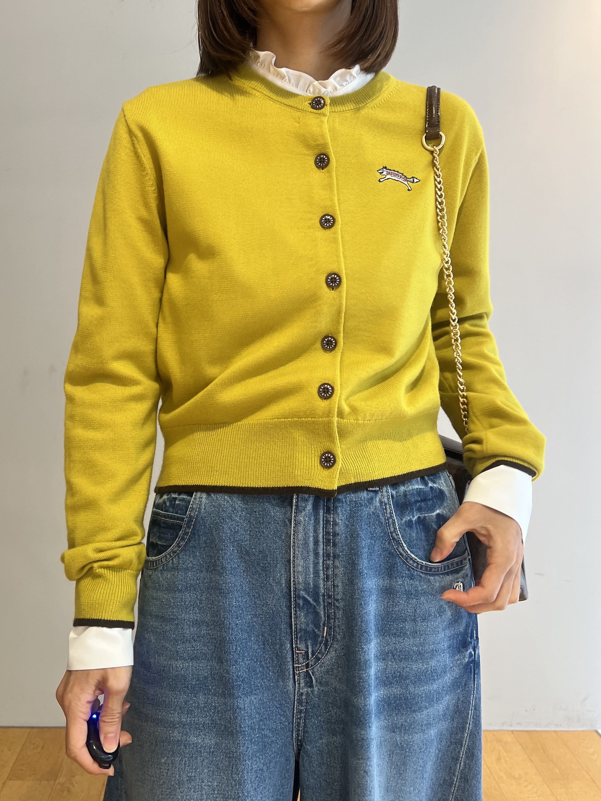 misaさんの「DRESSTERIOR｜【ウォッシャブル/通勤】スタンドフリル ブラウス」を使ったコーディネート