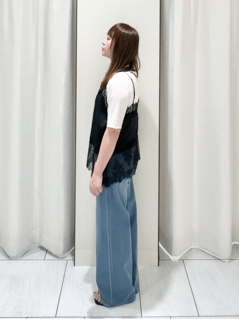 ʏᴜᴋɪᴋᴏさんの「UNTITLED｜【1枚でもセットでも】レースキャミ付きプルオーバー」を使ったコーディネート