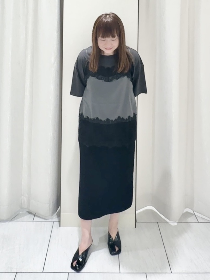 ʏᴜᴋɪᴋᴏさんの「UNTITLED｜【1枚でもセットでも】レースキャミ付きプルオーバー」を使ったコーディネート