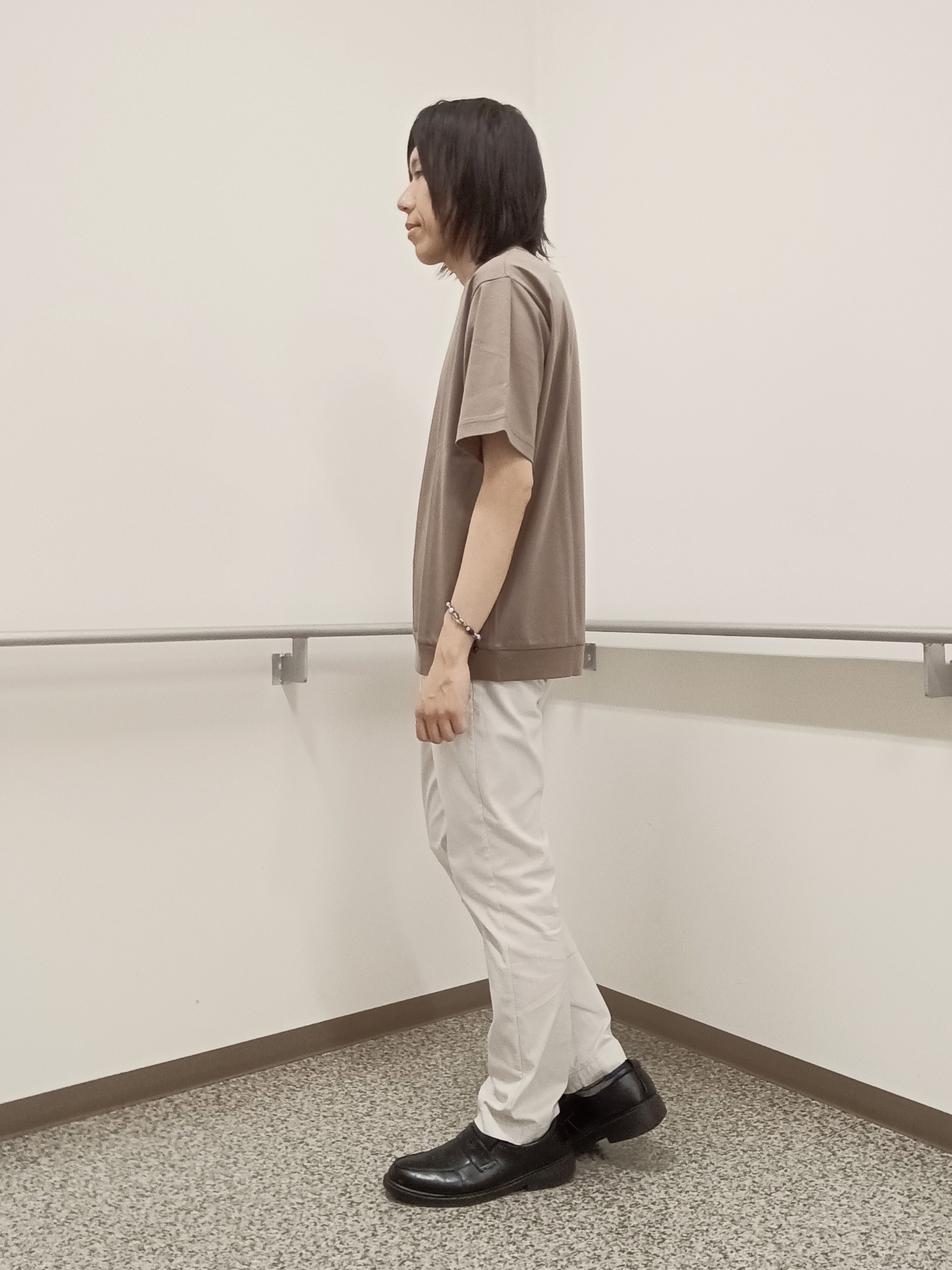 moritaさんの「TAKEO KIKUCHI｜【抗菌防臭/シーズンレス】シアサッカー ジャージシャツ」を使ったコーディネート