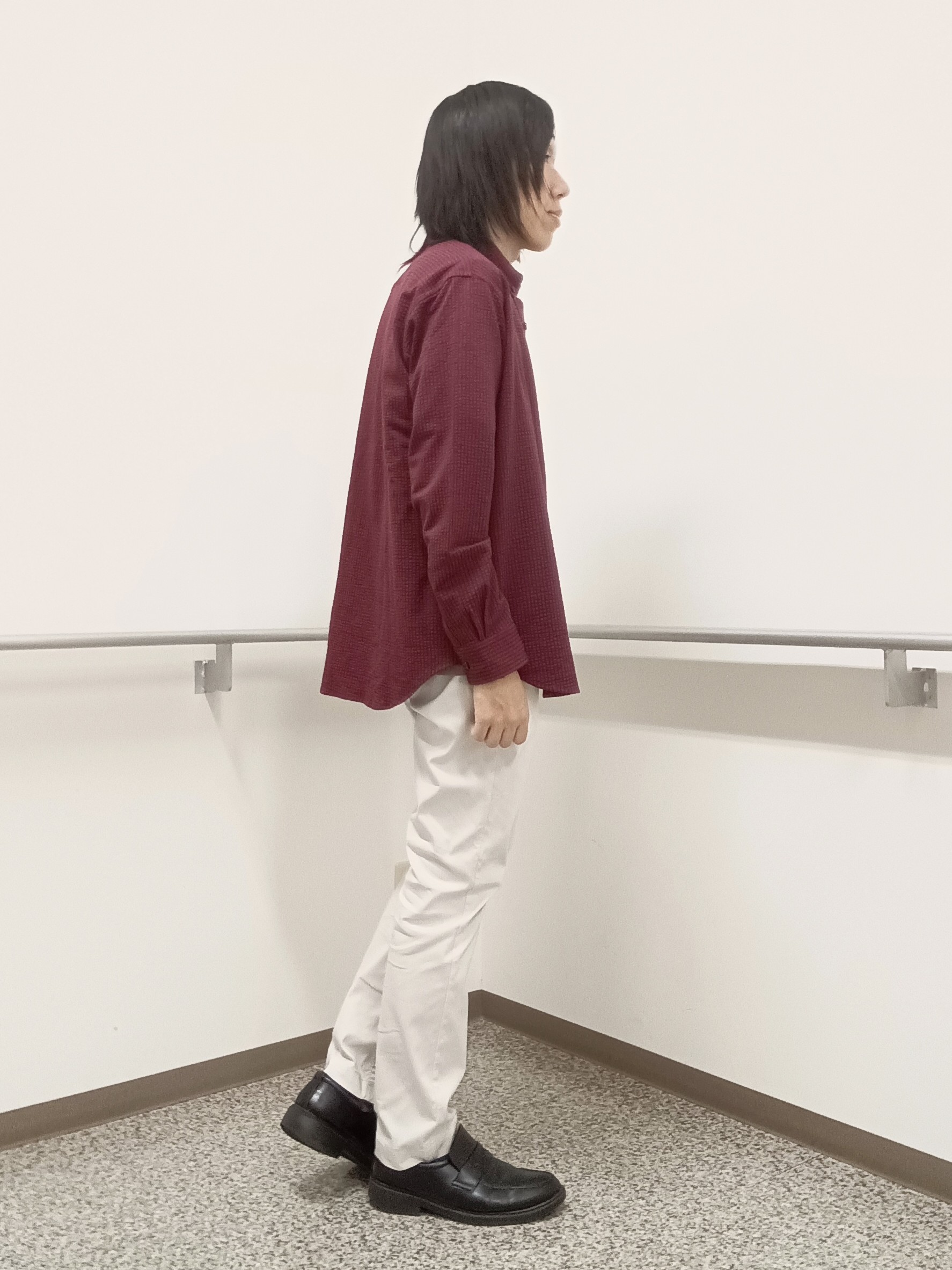 moritaさんの「TAKEO KIKUCHI｜【抗菌防臭/シーズンレス】シアサッカー ジャージシャツ」を使ったコーディネート