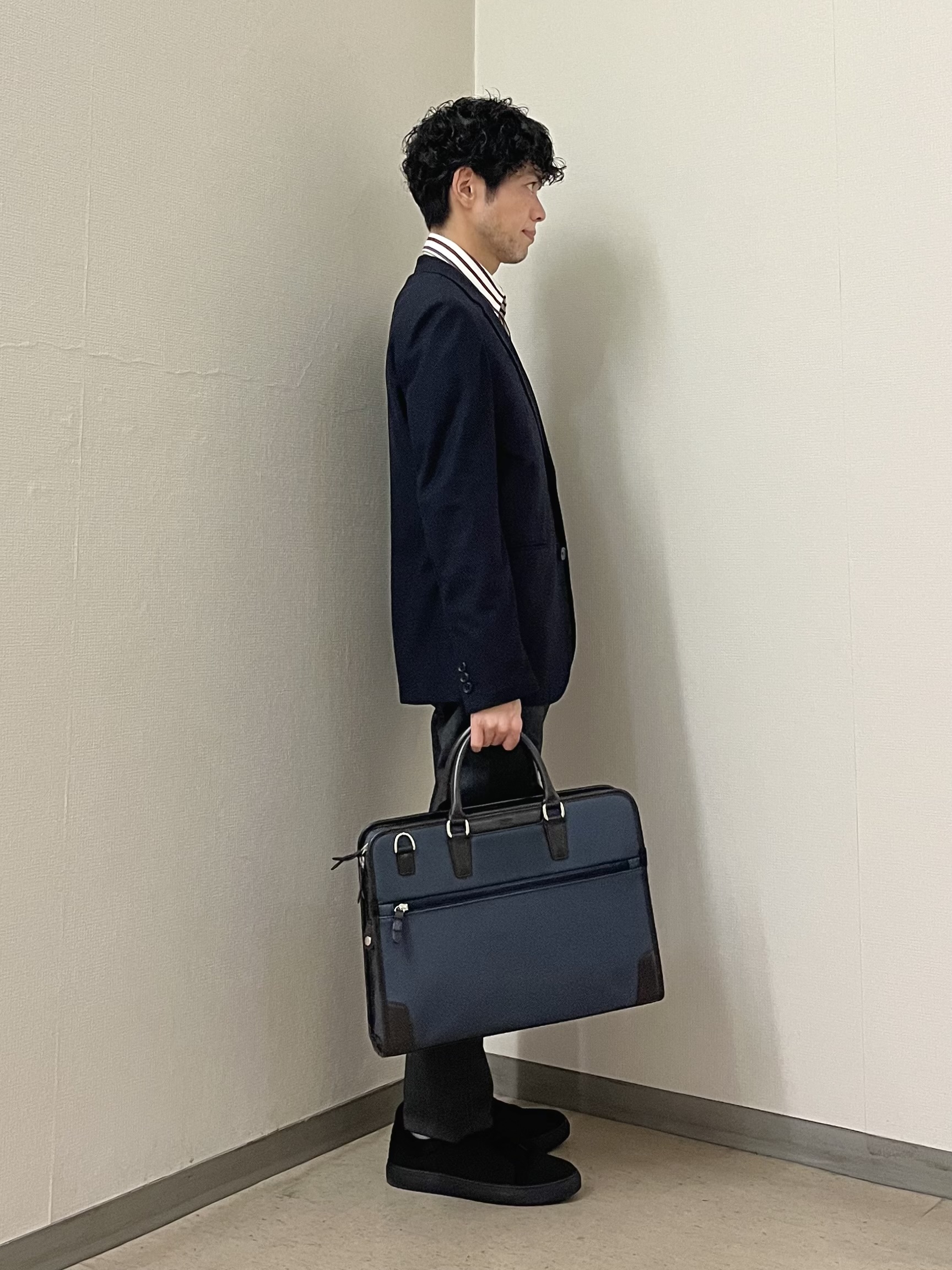 URAさんの「TAKEO KIKUCHI｜【抗菌防臭】CALCULO（R）ジャージ ジャケット」を使ったコーディネート