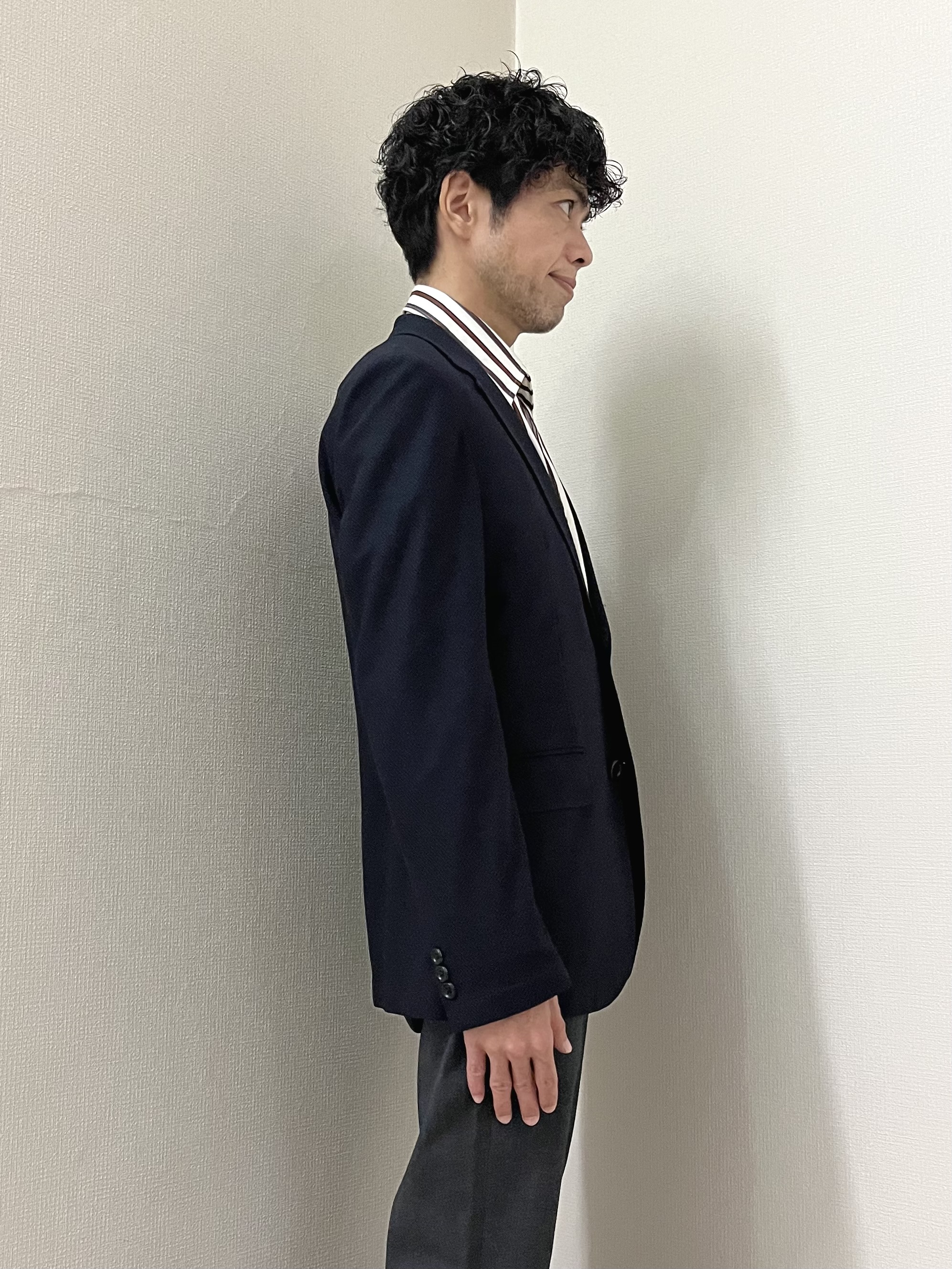 URAさんの「TAKEO KIKUCHI｜【抗菌防臭】CALCULO（R）ジャージ ジャケット」を使ったコーディネート
