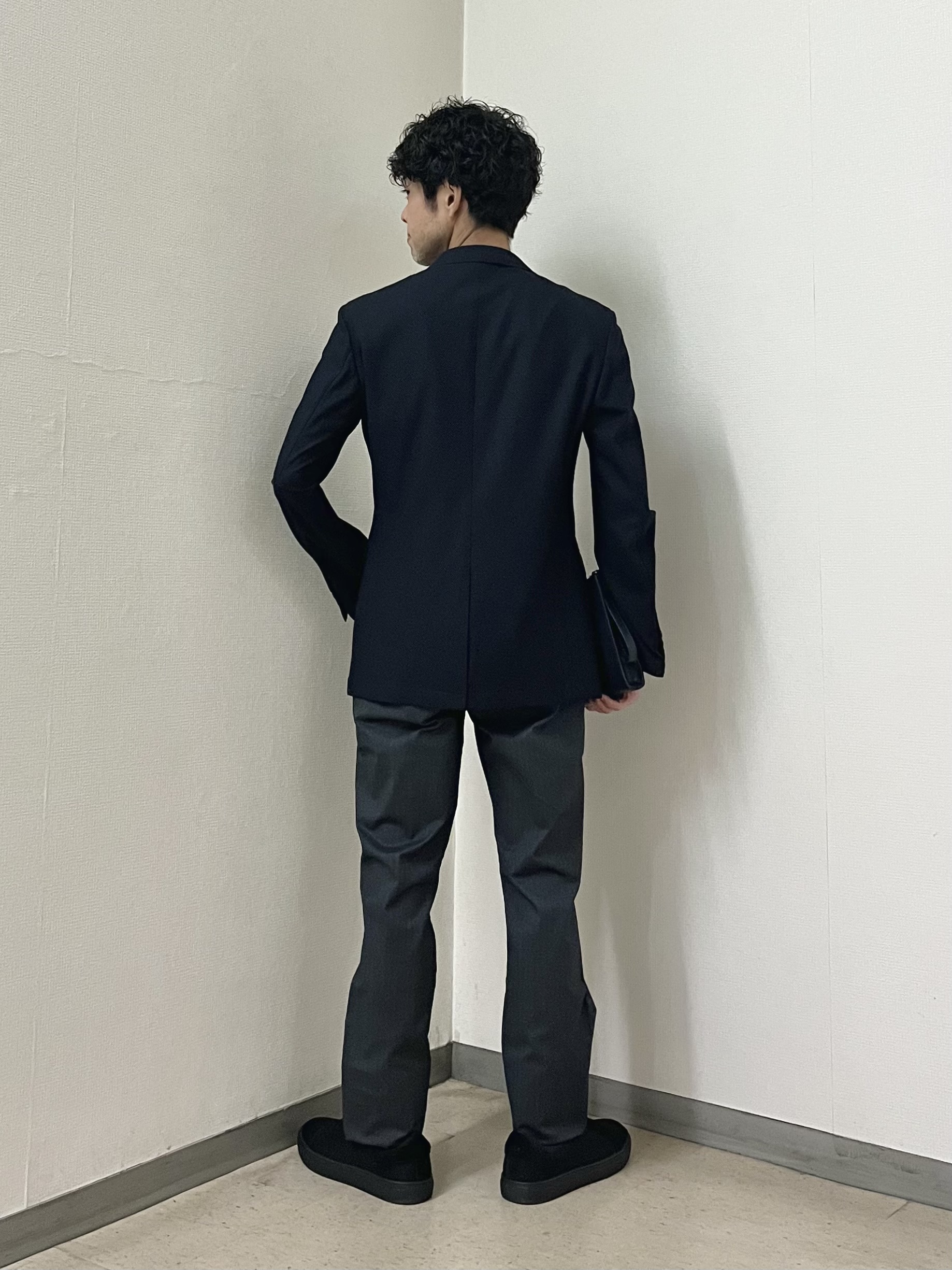 URAさんの「TAKEO KIKUCHI｜【抗菌防臭】CALCULO（R）ジャージ ジャケット」を使ったコーディネート