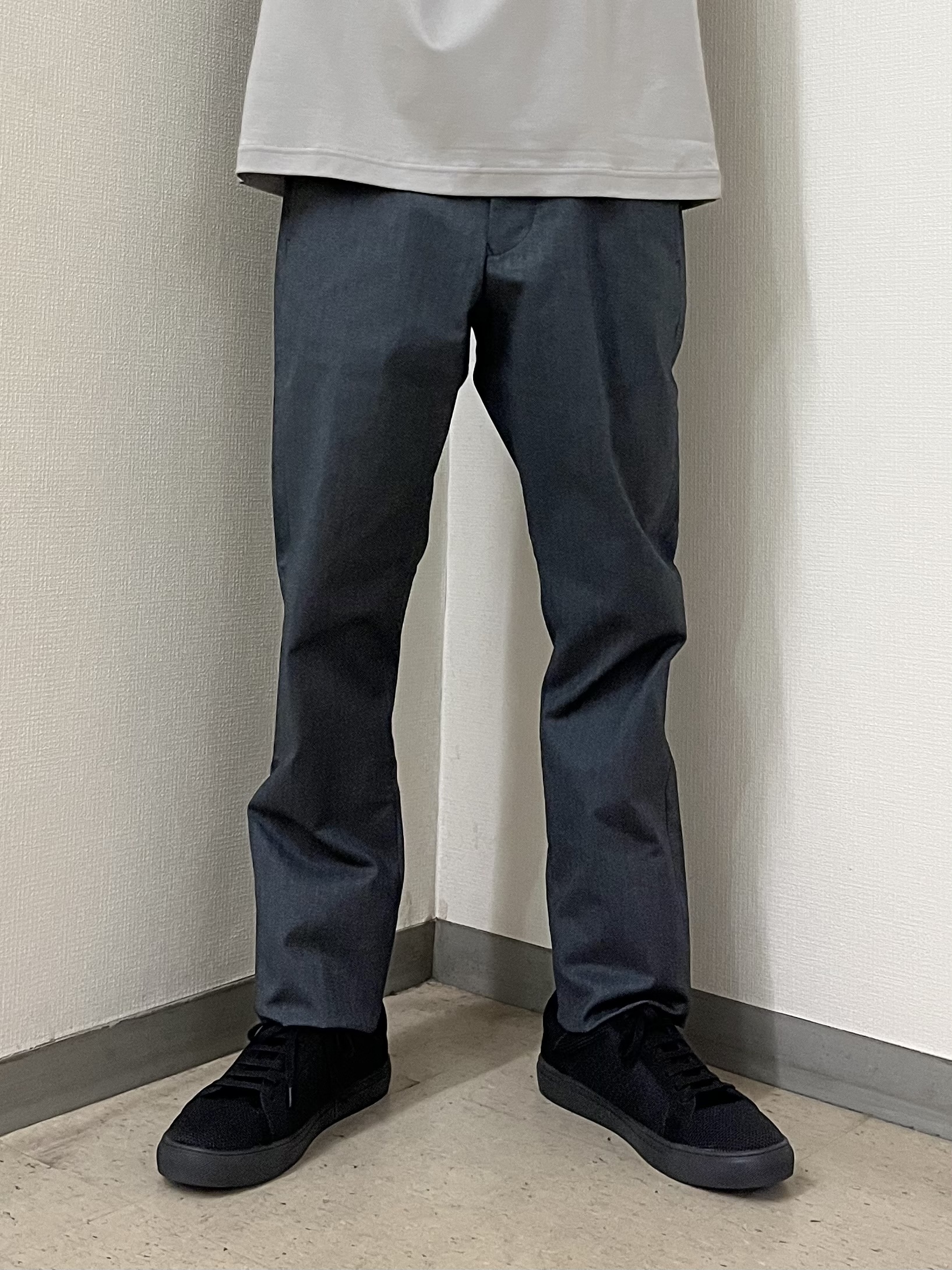 URAさんの「TAKEO KIKUCHI｜【抗菌防臭】CALCULO（R）ジャージ ジャケット」を使ったコーディネート