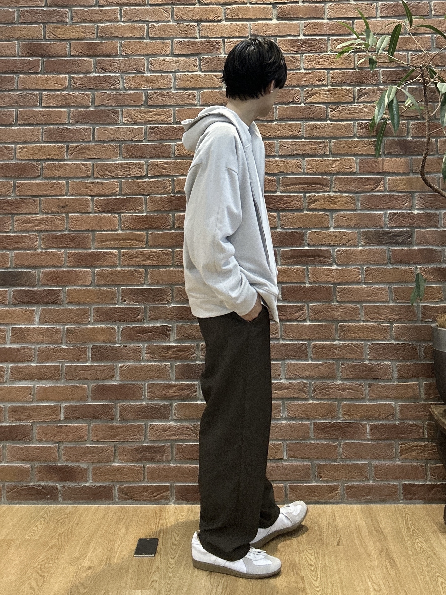 ドイさんの「tk.TAKEO KIKUCHI｜【接触冷感／吸水速乾】クールドライコットンTシャツ」を使ったコーディネート