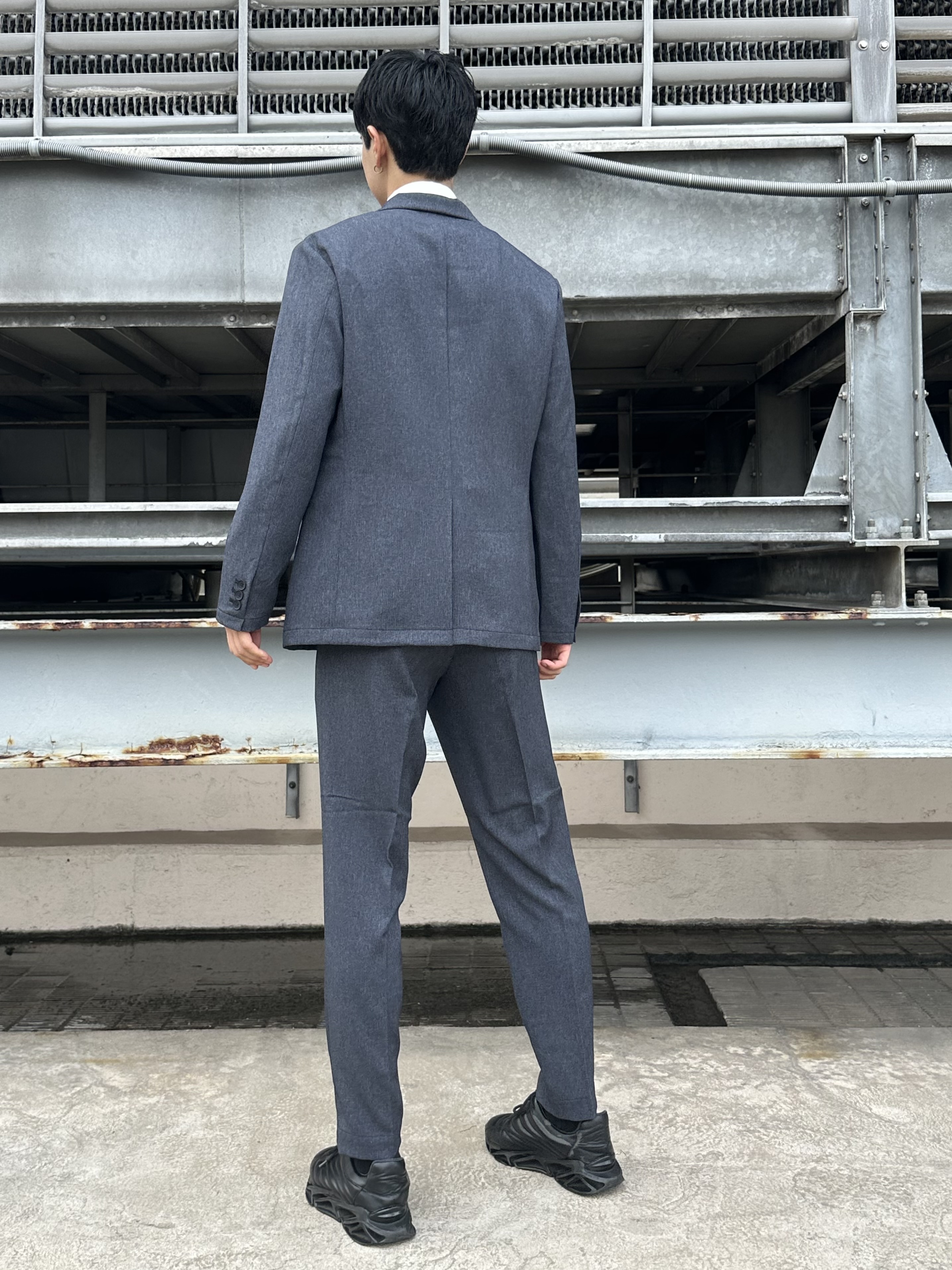 KOHEIさんの「tk.TAKEO KIKUCHI｜【ベストセラー/日本製】シャドーストライプ シルクネクタイ」を使ったコーディネート