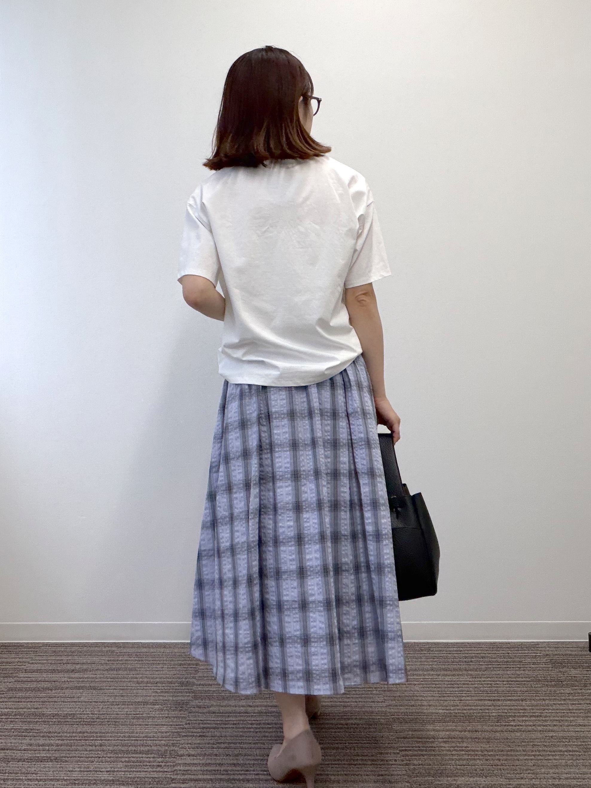 saoriさんの「<Philly chocolateコラボ>キャットプリントTシャツ」を使ったコーディネート