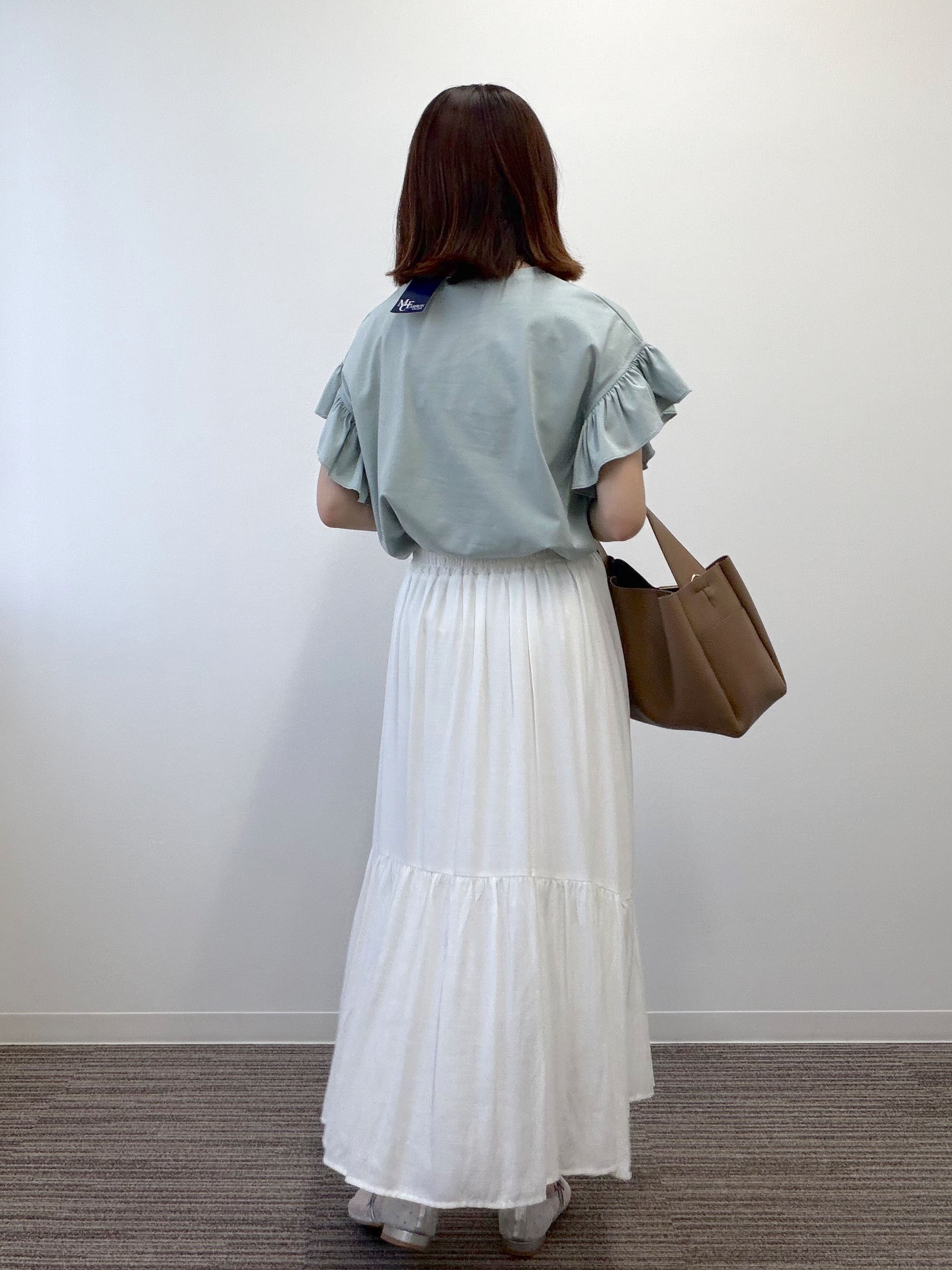 saoriさんの「<Philly chocolateコラボ>リボンTシャツ」を使ったコーディネート