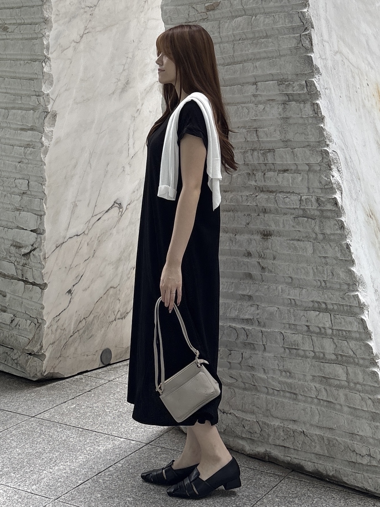 sayaさんの「grove｜高評価！【接触冷感／UVカットetc】ベーシックショートカーディガン」を使ったコーディネート