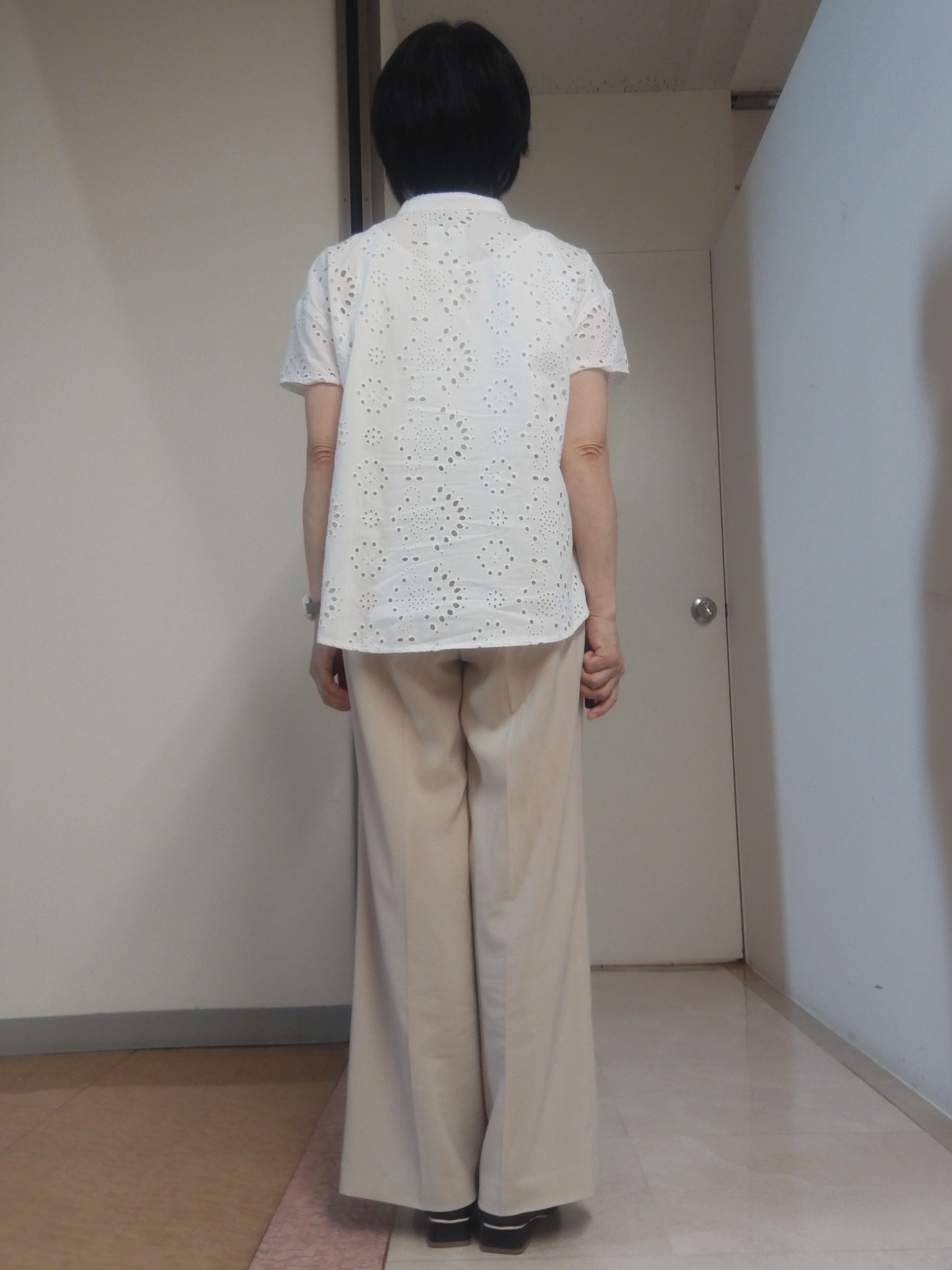 tokuさんの「Reflect｜【通勤◎】カットワーク刺繍レース シャツブラウス」を使ったコーディネート