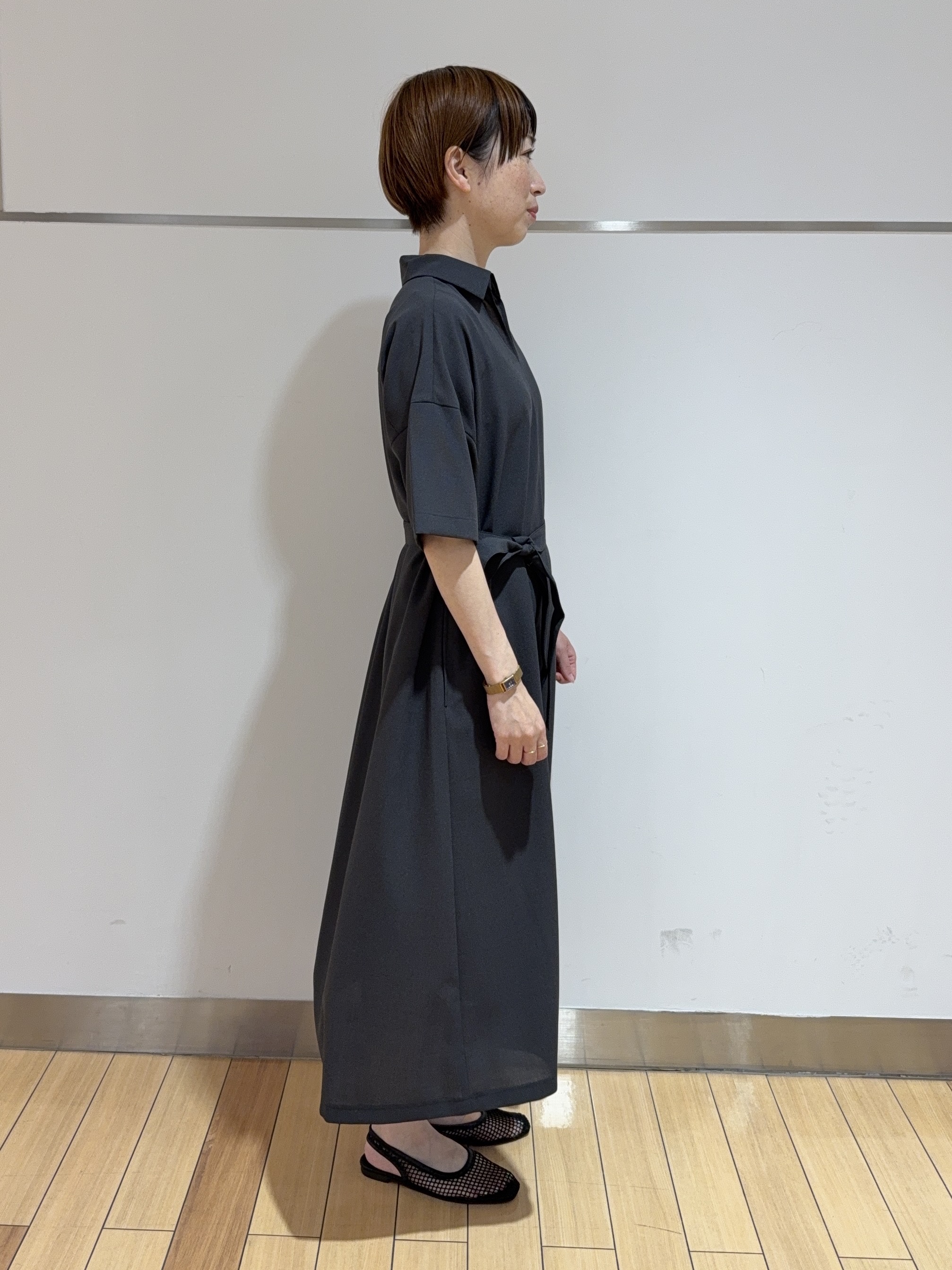 あやさんの「UNTITLED｜【残暑も快適/UVカット/接触冷感】エアリークールワンピース」を使ったコーディネート