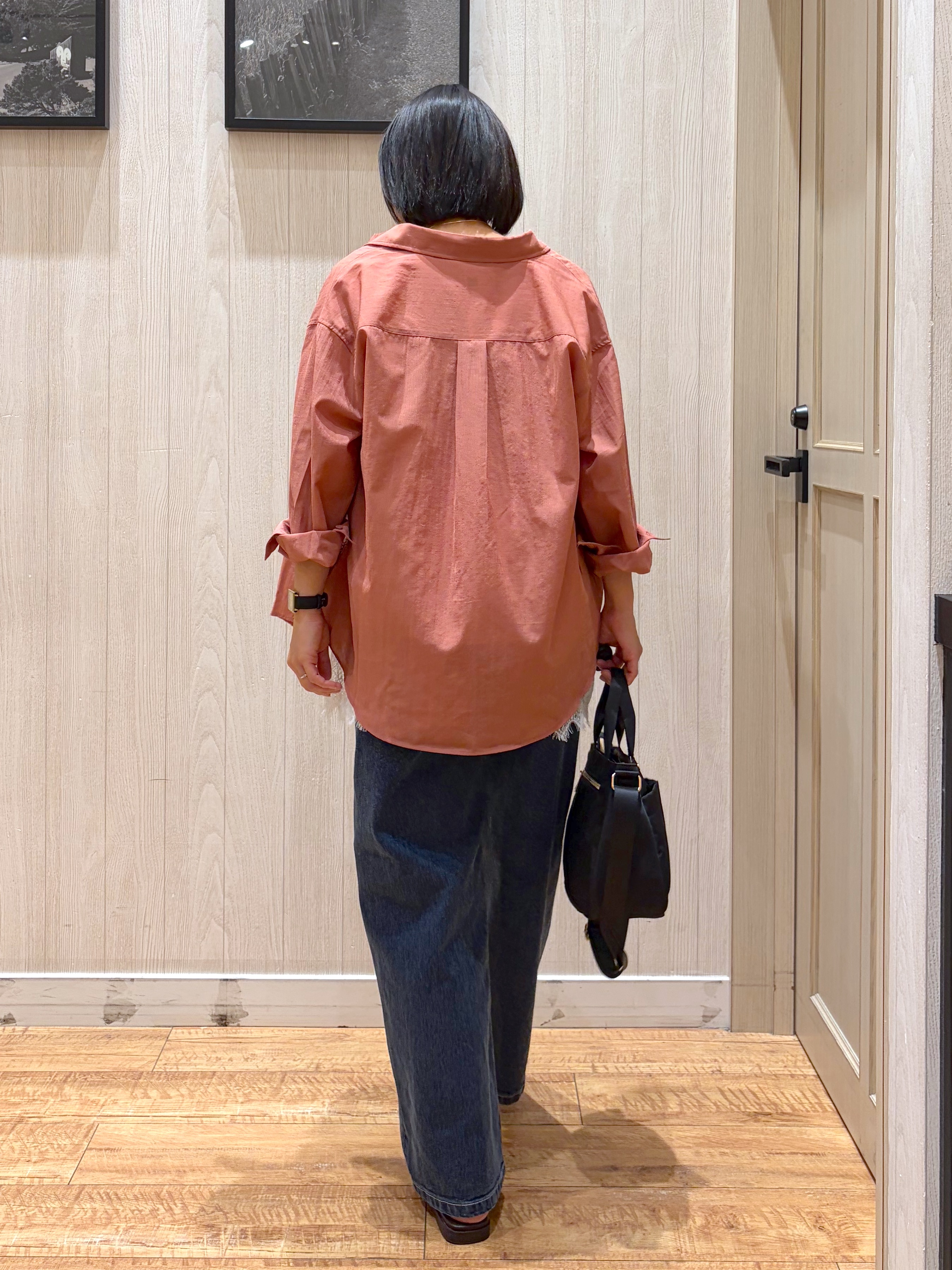 shirayuuuさんの「SHOO･LA･RUE｜【通気性〇/S-LL/洗濯機可】大人のきちんとベーシックシャツ」を使ったコーディネート