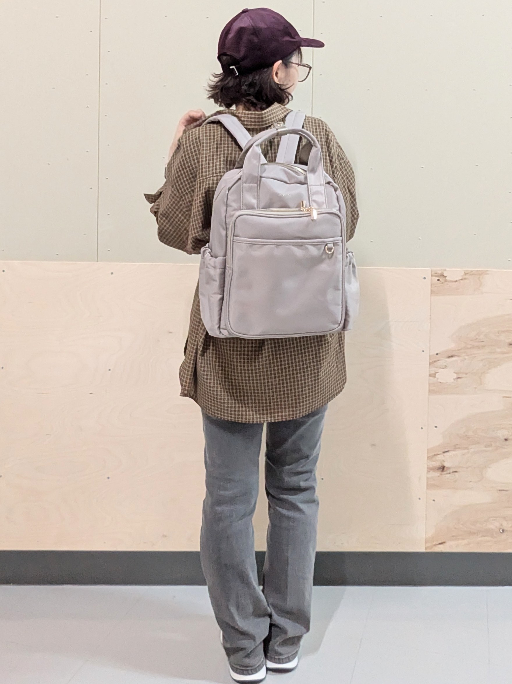 mamさんの「OPAQUE.CLIP｜チェック柄シャツ【洗濯機OK】」を使ったコーディネート