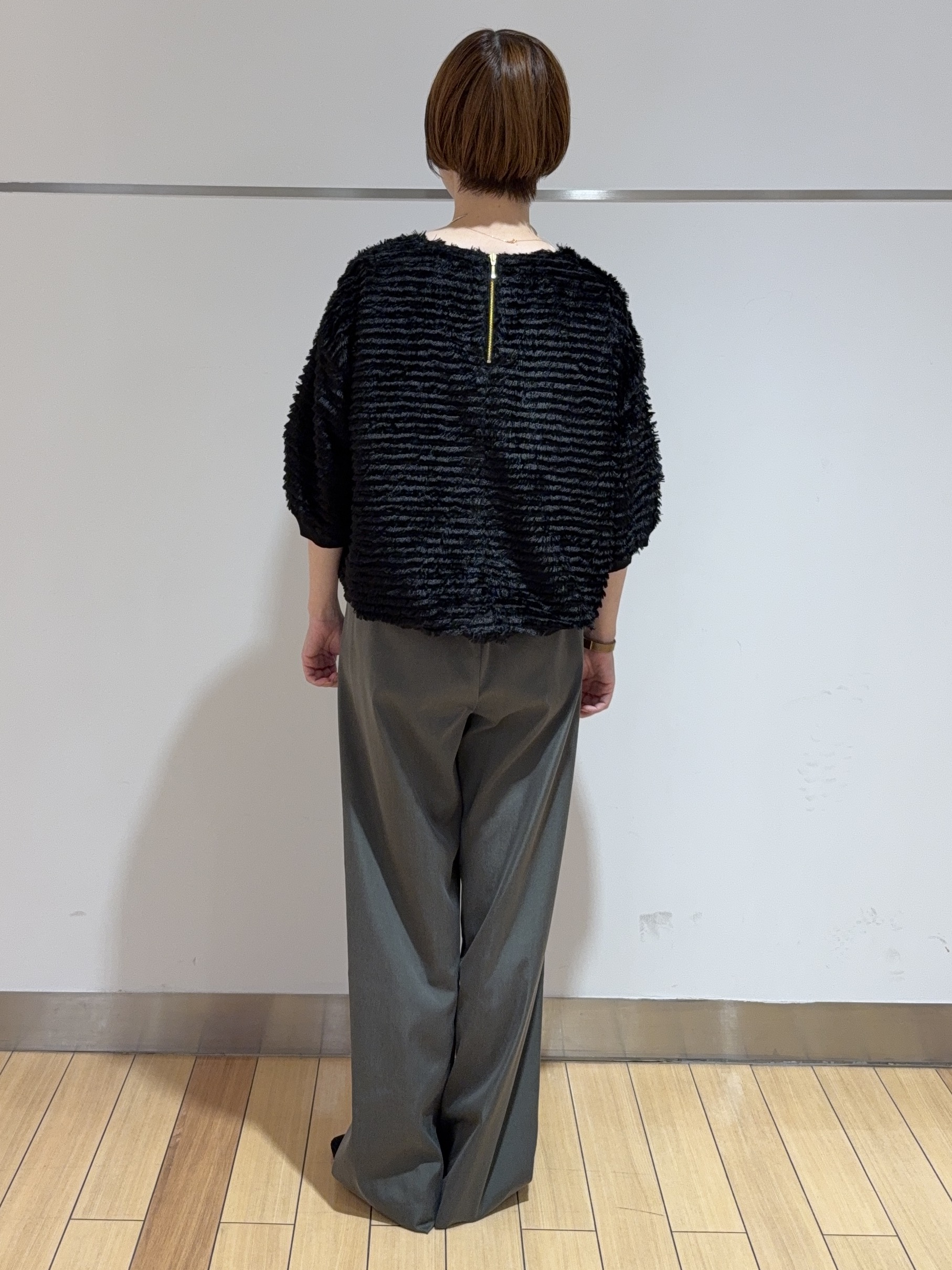 あやさんの「UNTITLED｜レースドッキングニットプルオーバー」を使ったコーディネート