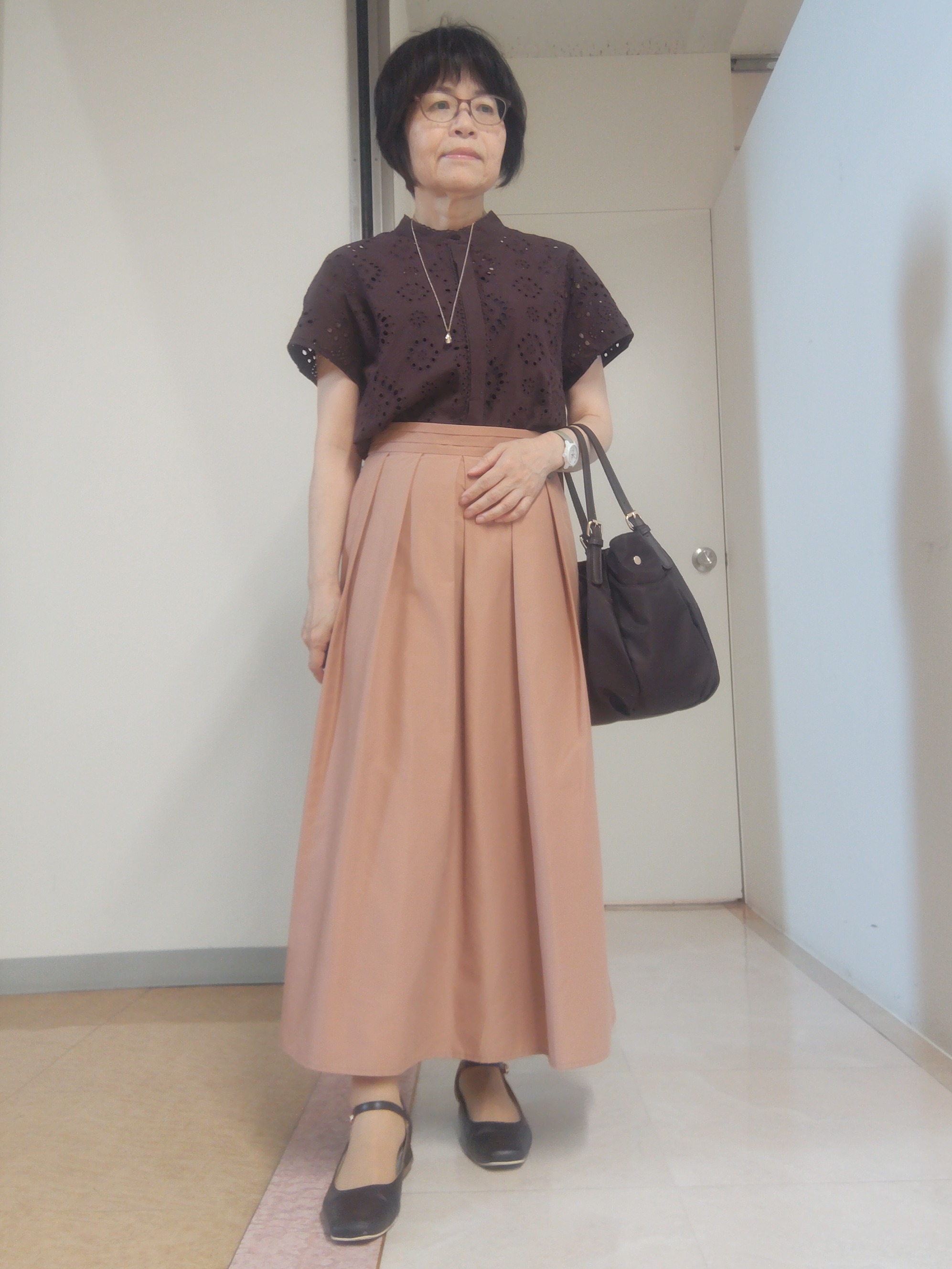 tokuさんの「Reflect｜【通勤◎】カットワーク刺繍レース シャツブラウス」を使ったコーディネート