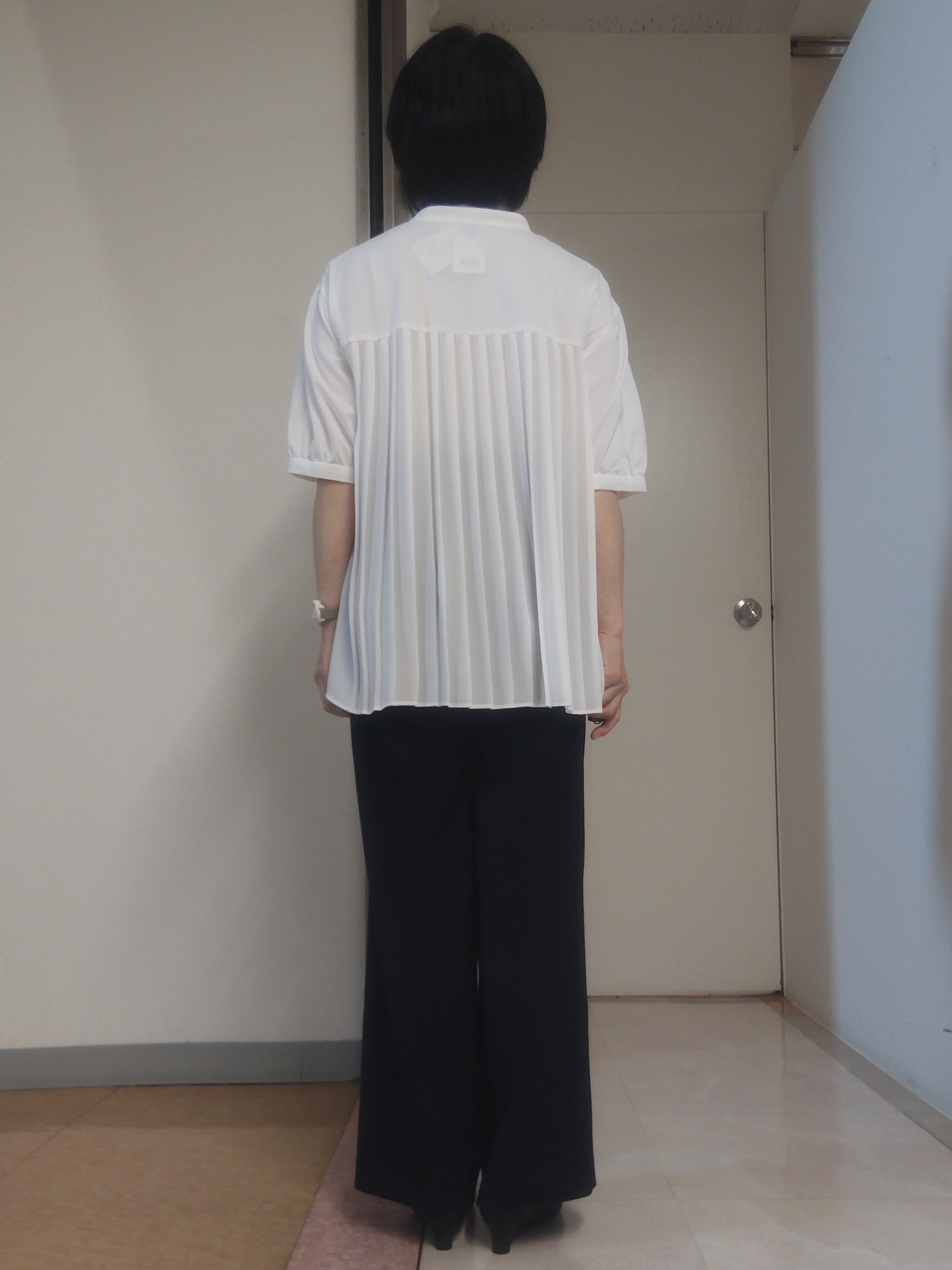 tokuさんの「Reflect｜【手洗い可】異素材ドッキングブラウス」を使ったコーディネート