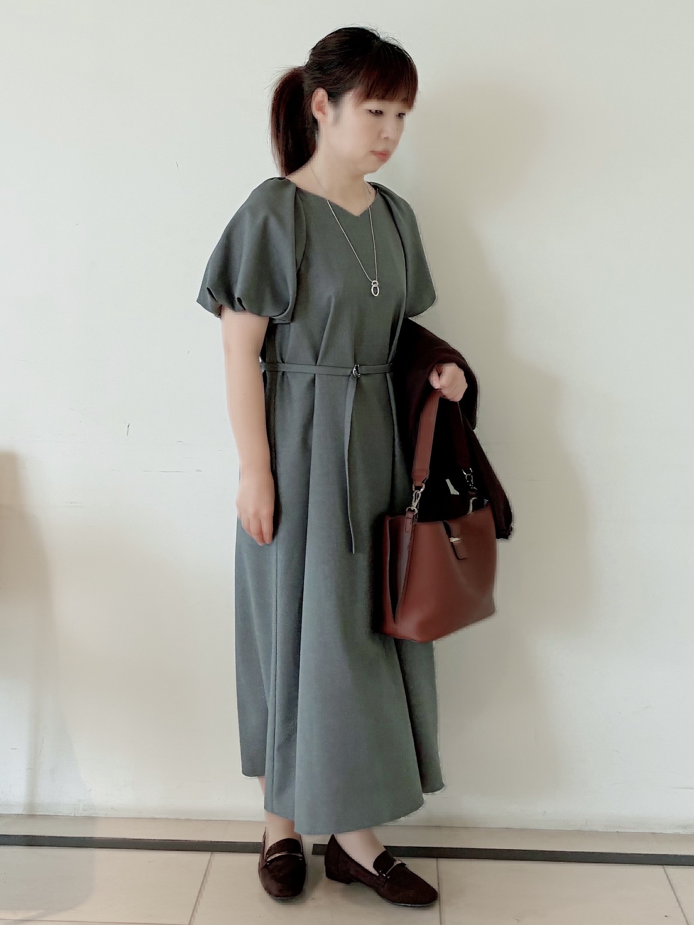 ひーさんの「Reflect｜【ライトアウター／ゆったり羽織れる／気軽な羽織りに◎】ライトブルゾン」を使ったコーディネート