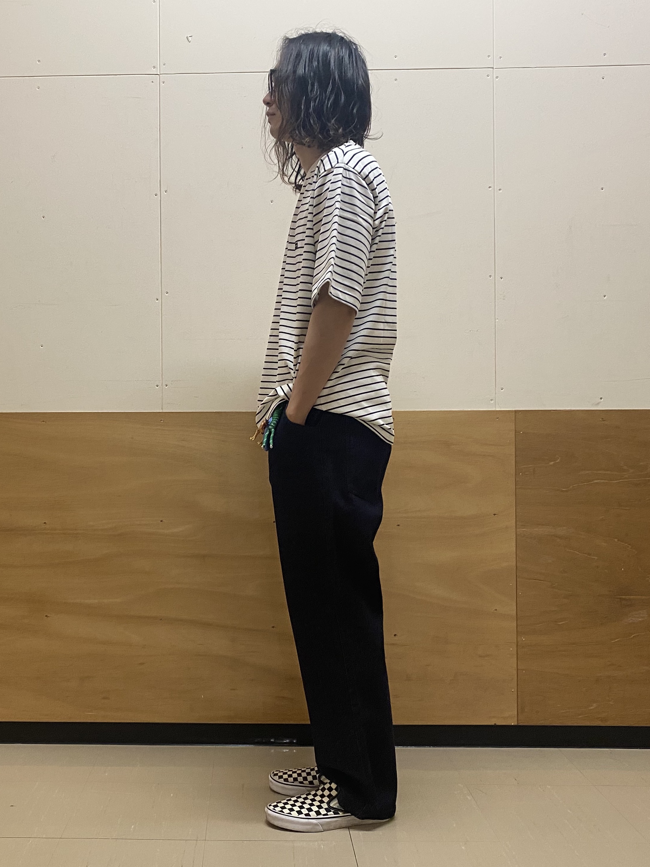 keyさんの「THE SHOP TK｜ワンポイント刺繍 半袖Tシャツ 洗濯機OK」を使ったコーディネート