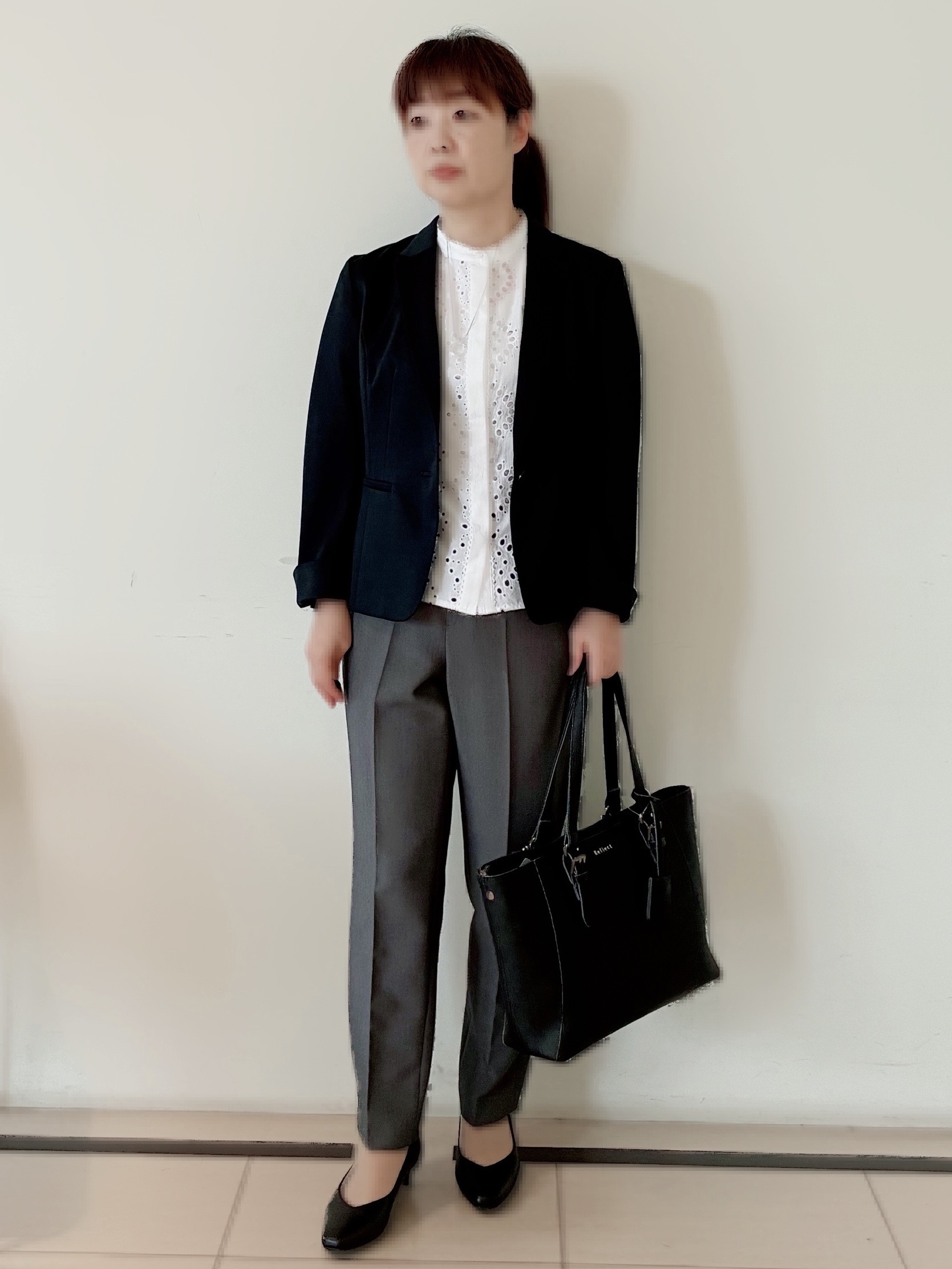 ひーさんの「Reflect｜【SS-4Lサイズ／UVカット／接触冷感】匠ジャケット／ベーシックテーラード」を使ったコーディネート