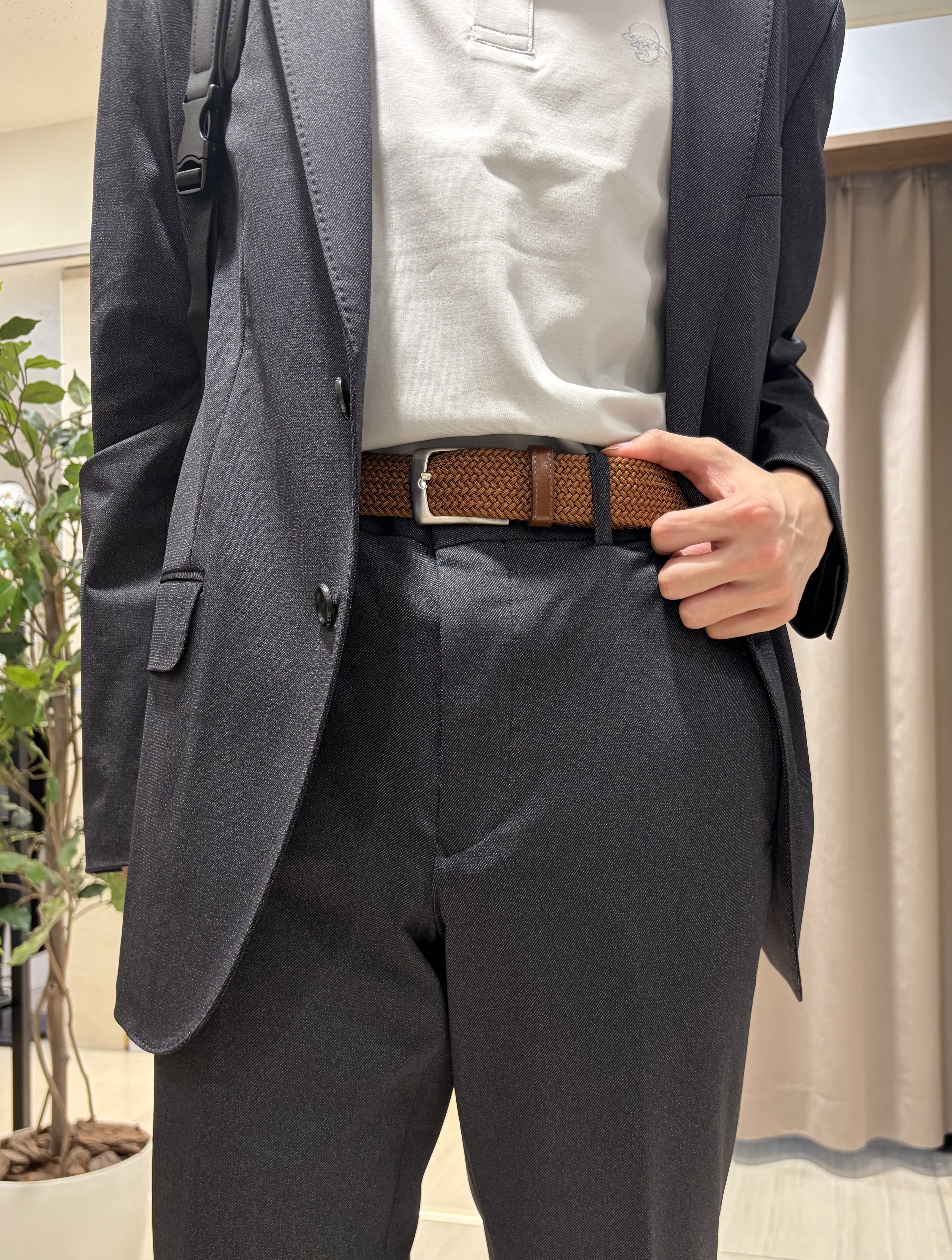 hiroさんの「TAKEO KIKUCHI｜【360&deg;ストレッチ／軽量】None Of Stress ライト ジャケット（セットアップ対応）」を使ったコーディネート