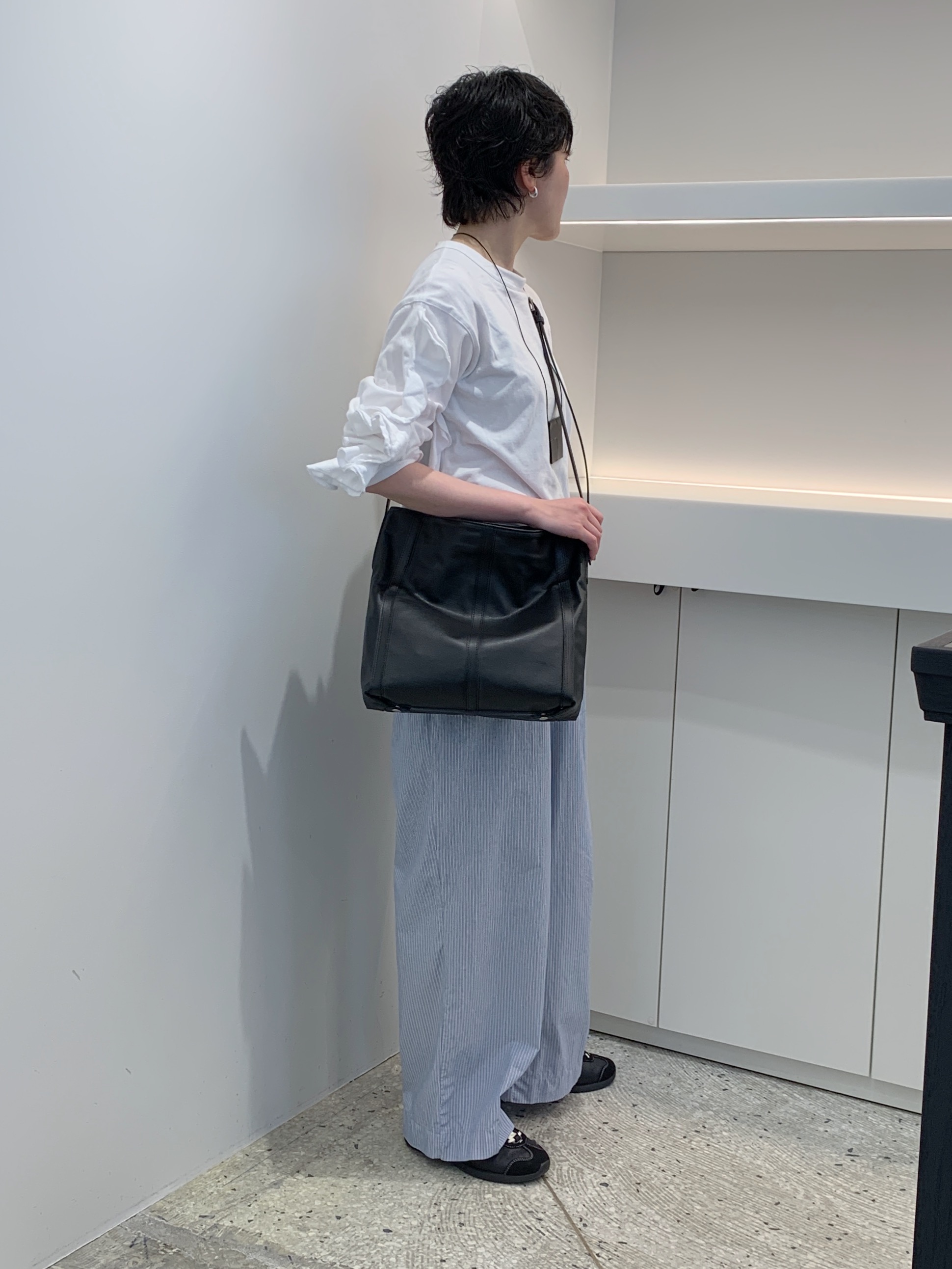 Iさんの「HIROKO HAYASHI｜FINE（フィーネ）2wayショルダーバッグ」を使ったコーディネート