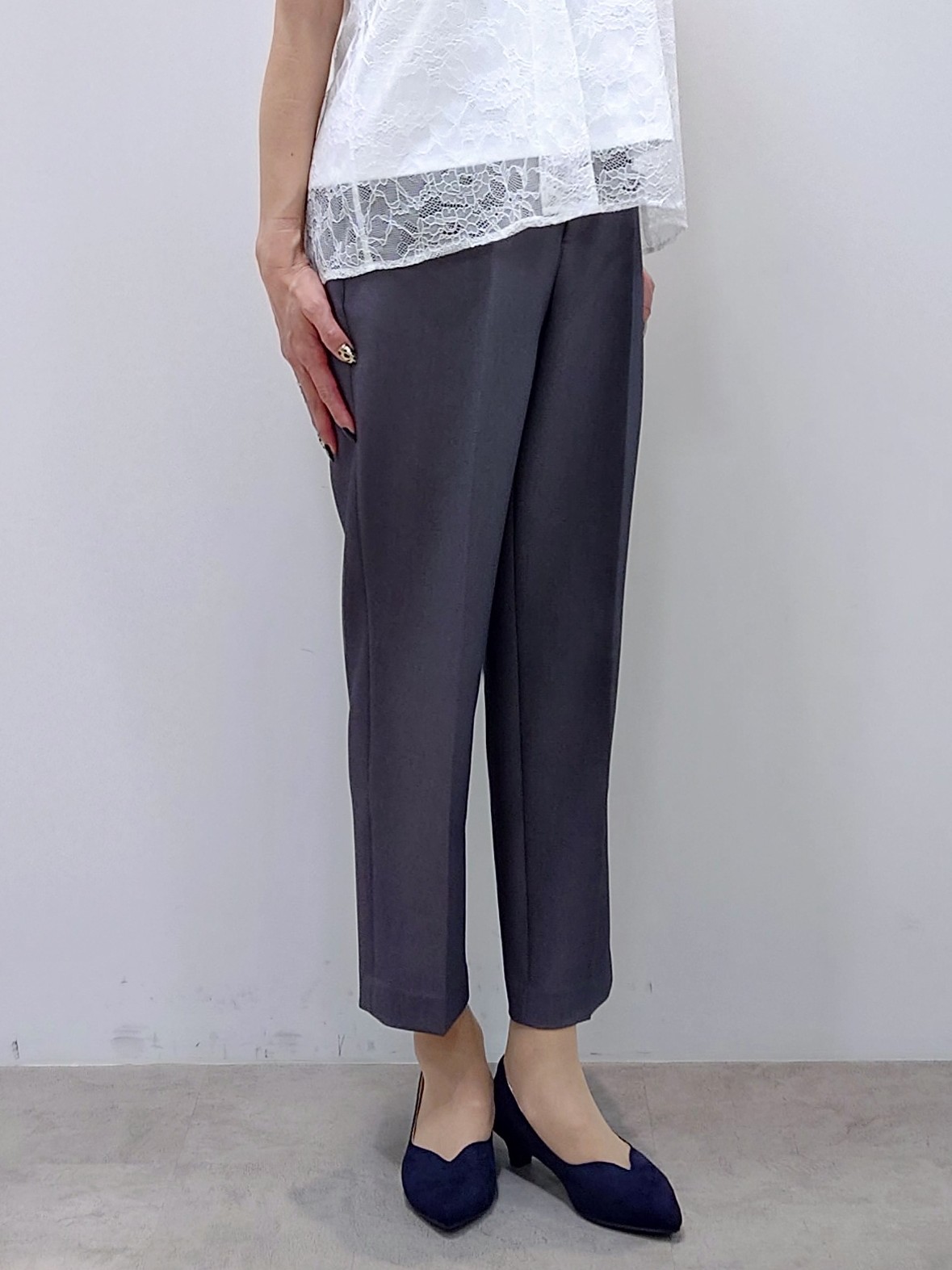 yoshiさんの「Reflect｜【UVカット／接触冷感／手洗い可】ラッセルレースプルオーバー」を使ったコーディネート