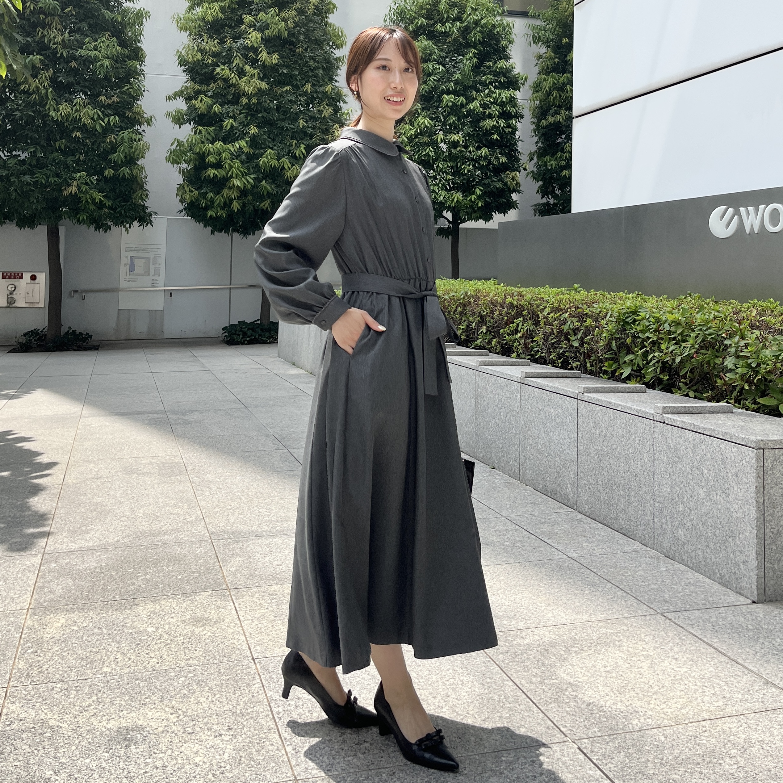 はばさんの「Couture brooch｜ダブルリボンパンプス」を使ったコーディネート