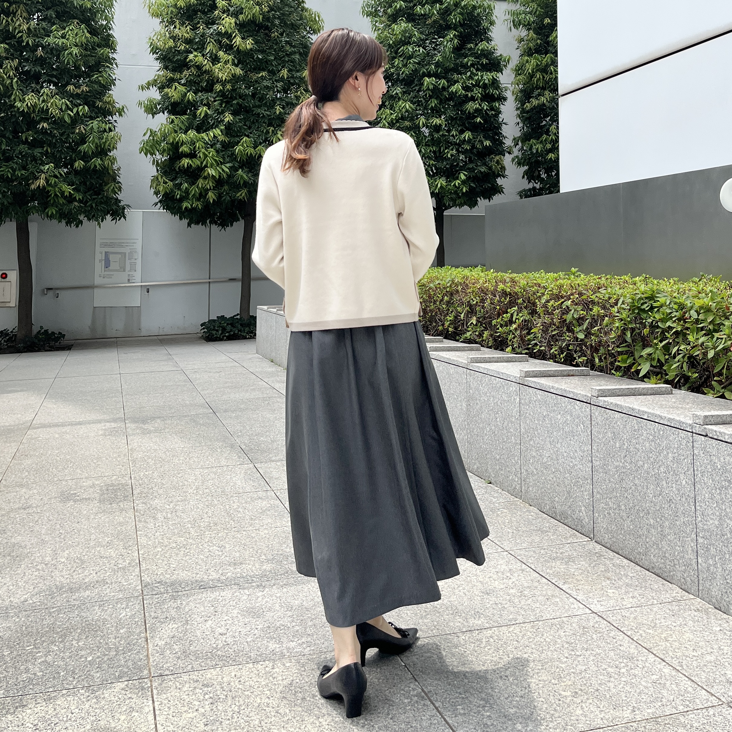 はばさんの「Couture brooch｜ダブルリボンパンプス」を使ったコーディネート